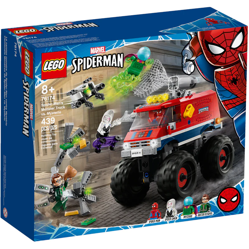 Retired Set 76174 Spider-Mans Monster Truck vs. Mysterio - Image 2