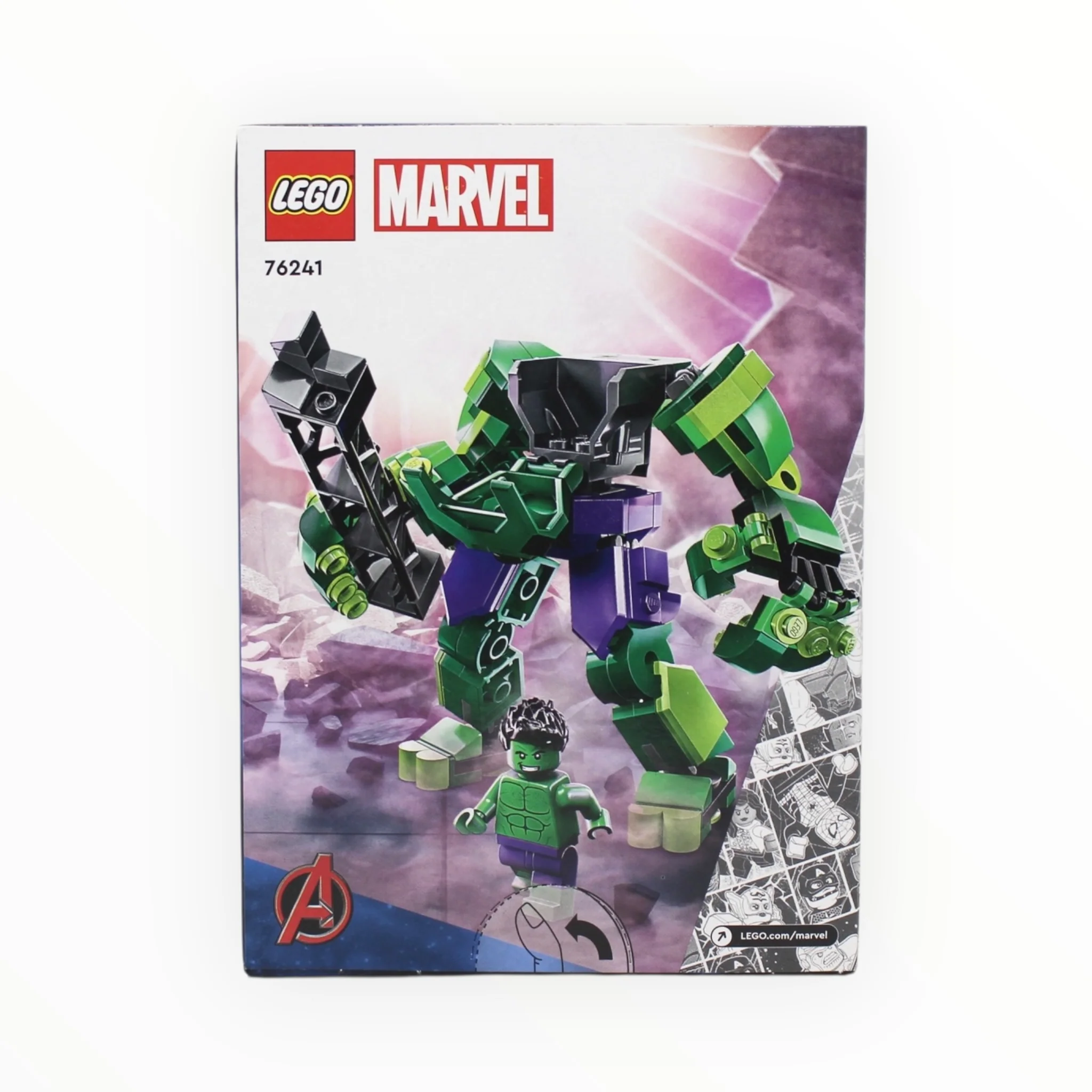 Retired Set 76241 Marvel Hulk Mech Armor - Image 2
