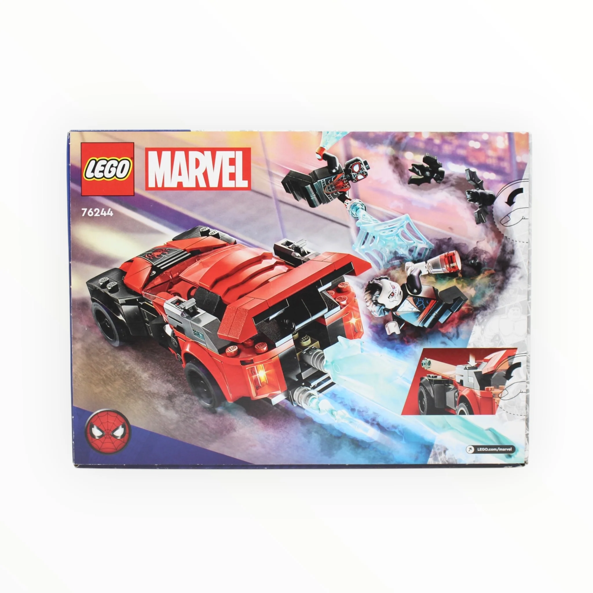 Retired Set 76244 Marvel Miles Morales vs. Morbius - Image 2