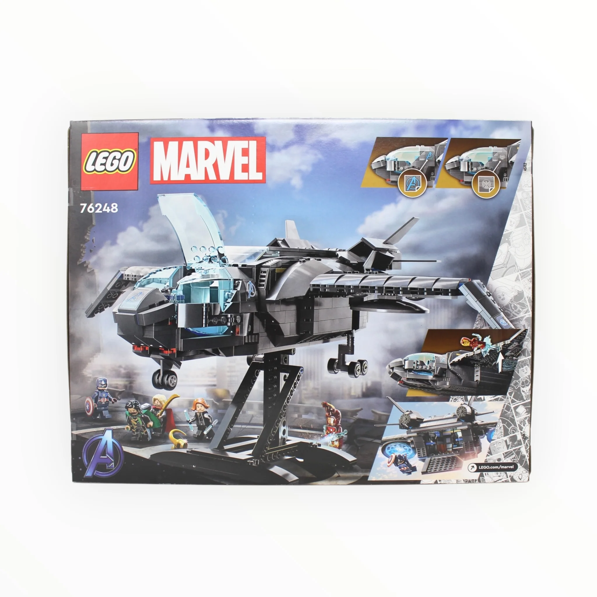 Retired Set 76248 Marvel Infinity Saga The Avengers Quinjet - Image 2