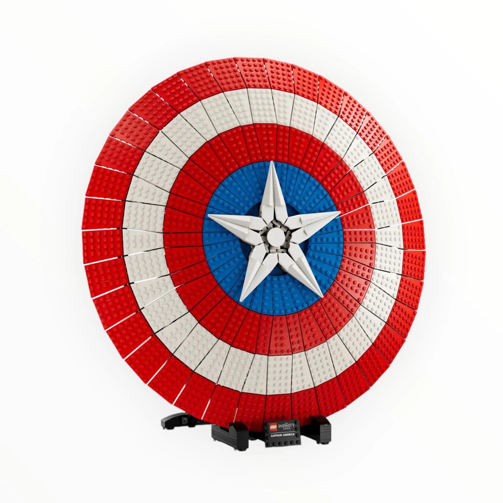 Retired Set 76262 Marvel Captain America’s Shield - Image 3