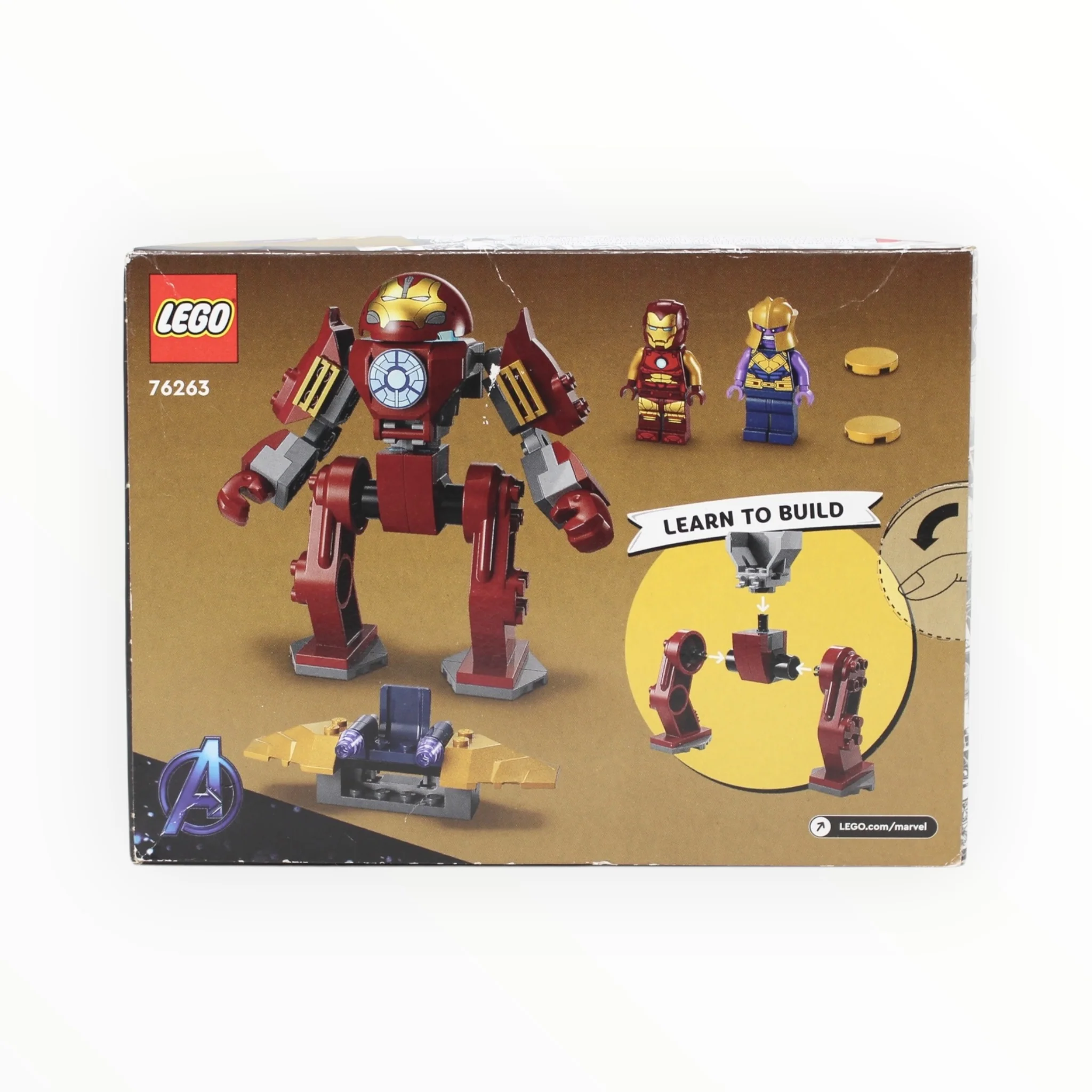 Retired Set 76263 Marvel Iron Man Hulkbuster vs. Thanos - Image 2