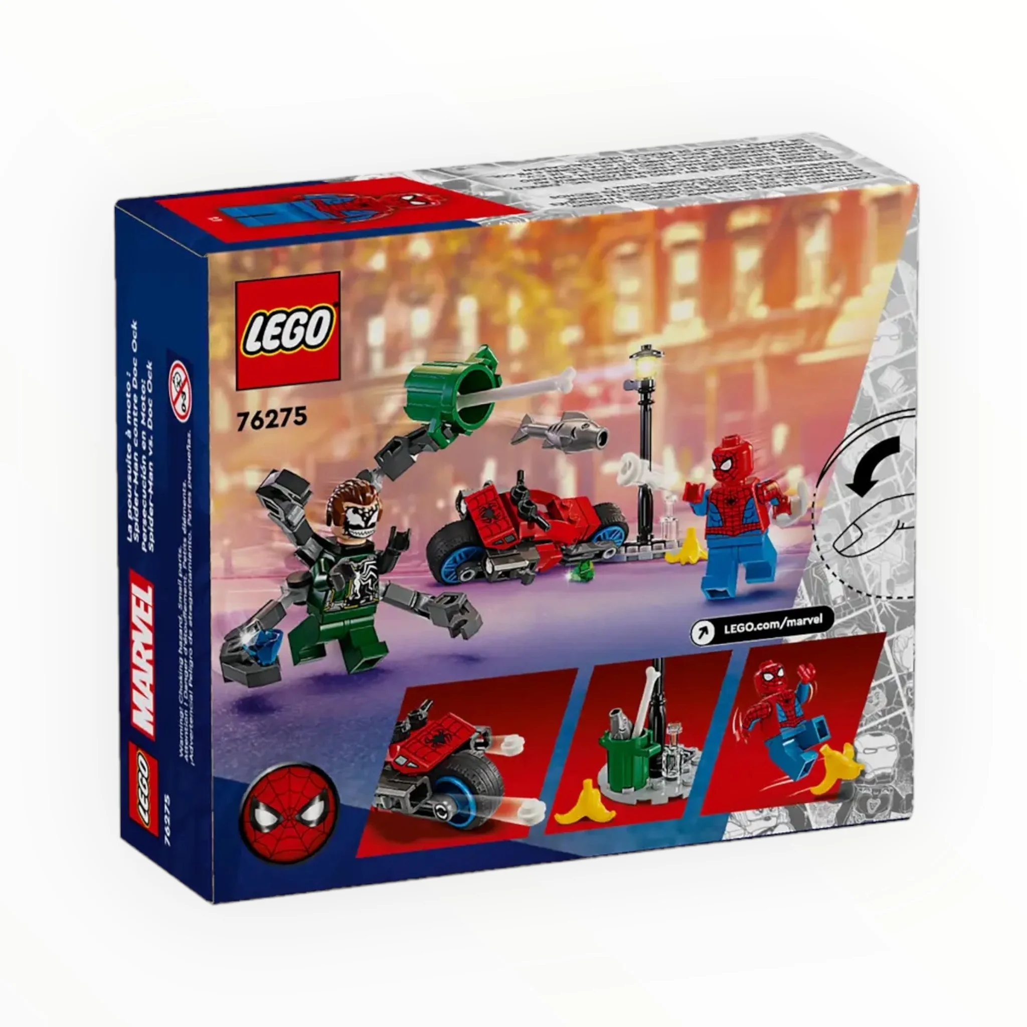 76275 Marvel Motorcycle Chase: Spider-Man vs. Doc Ock - Image 2