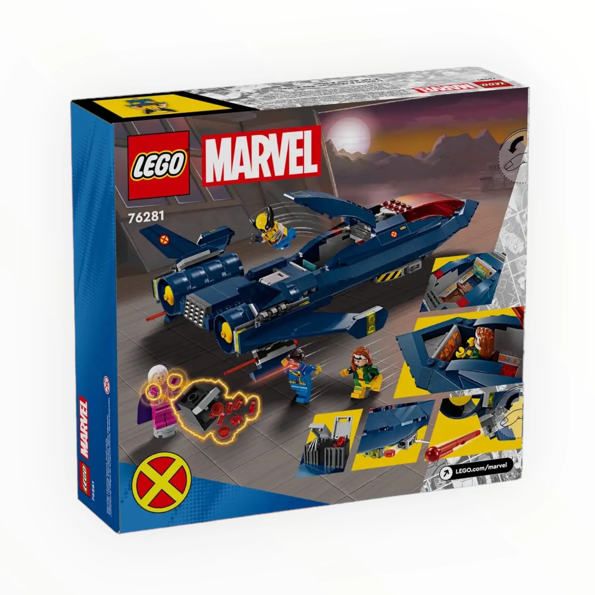 76281 Marvel X-Men X-Jet - Image 3