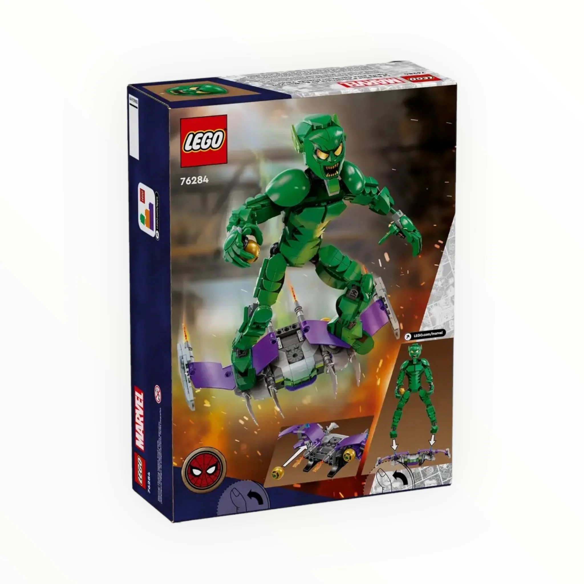 76284 Marvel Green Goblin Construction Figure - Image 3