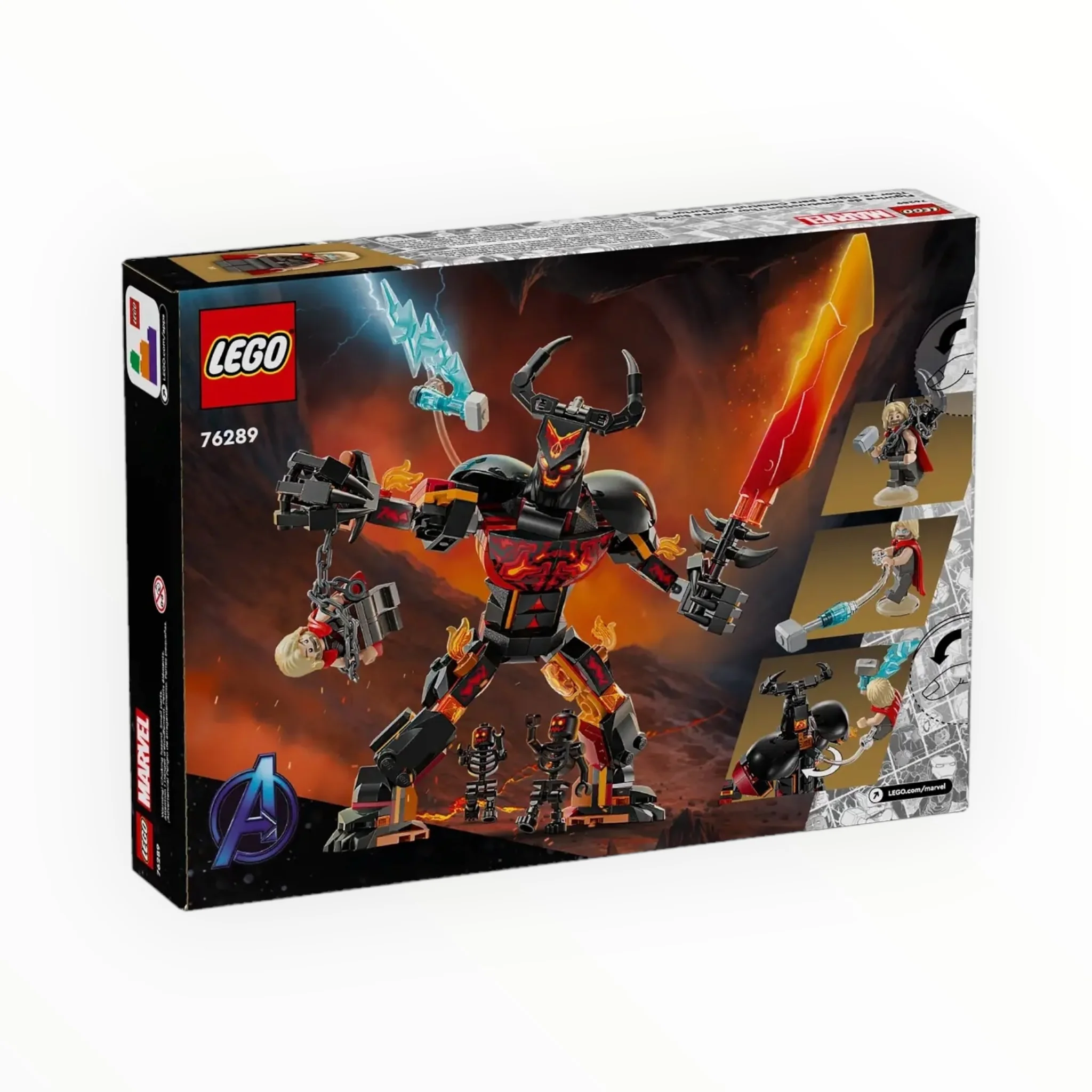 76289 Infinity Saga Thor vs. Surtur Construction Figure - Image 3