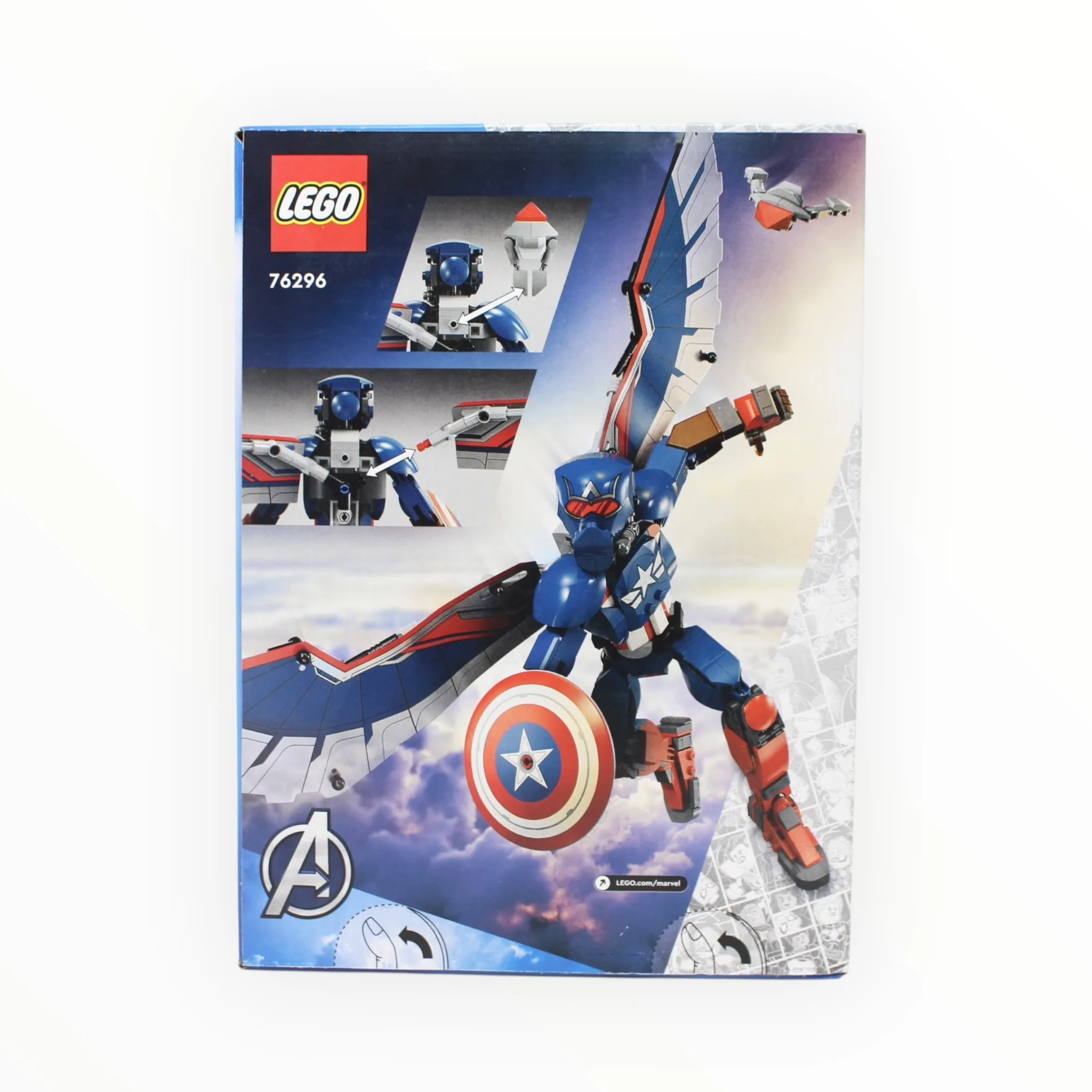 Retired Set 76296 Captain America: Brave New World New Captain America Construction Figure - Image 2