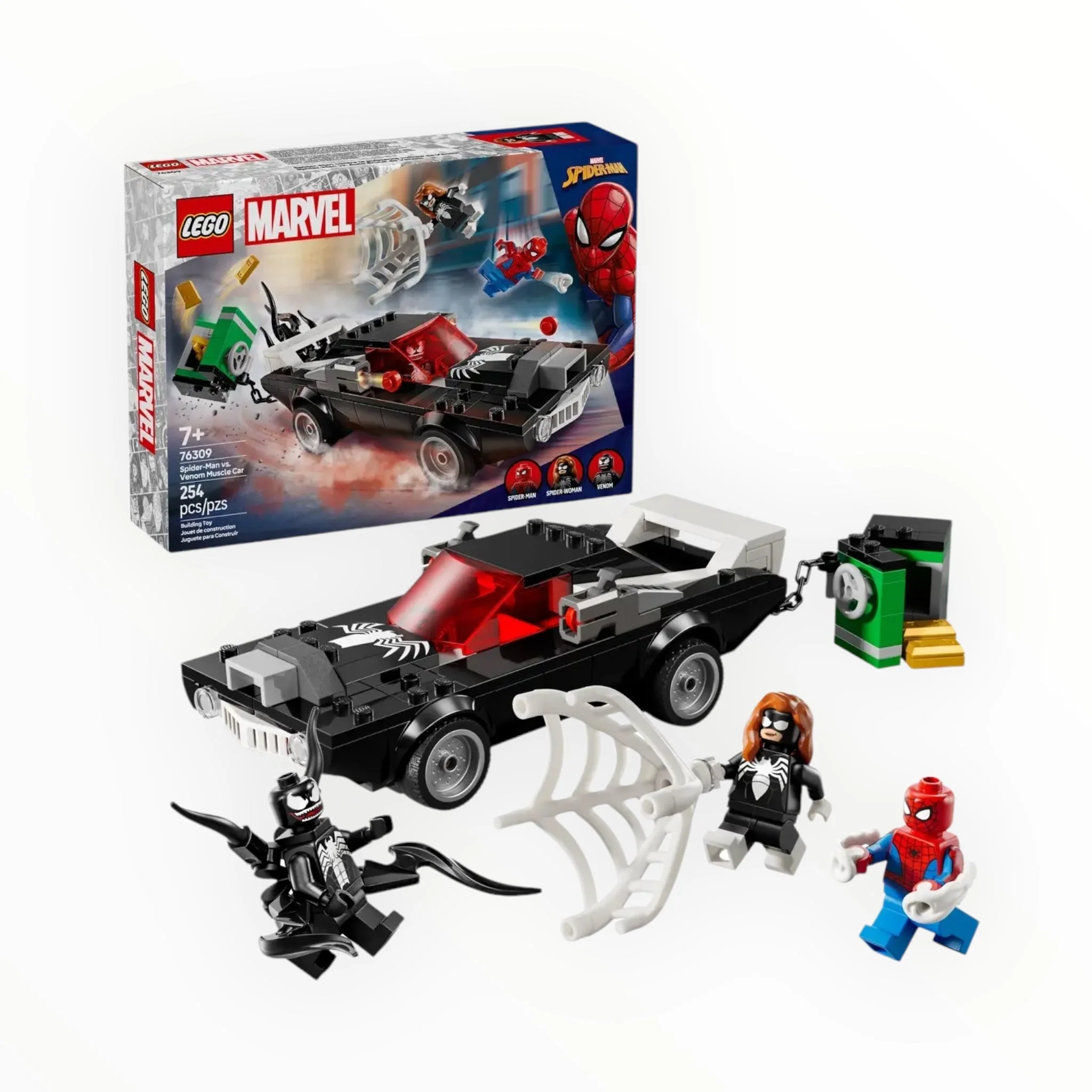 76309 Marvel Spider-Man vs. Venom Muscle Car - Image 4
