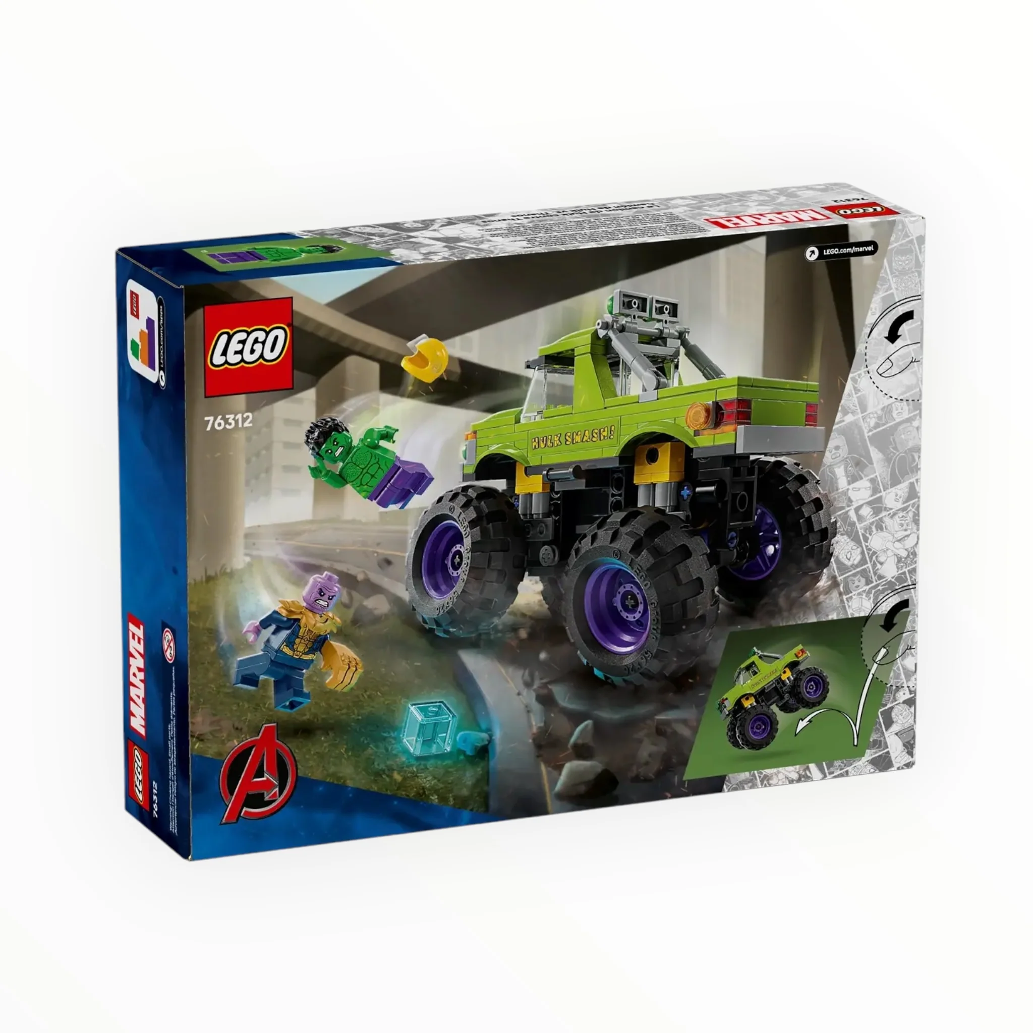 76312 Marvel The Hulk Truck vs. Thanos - Image 3