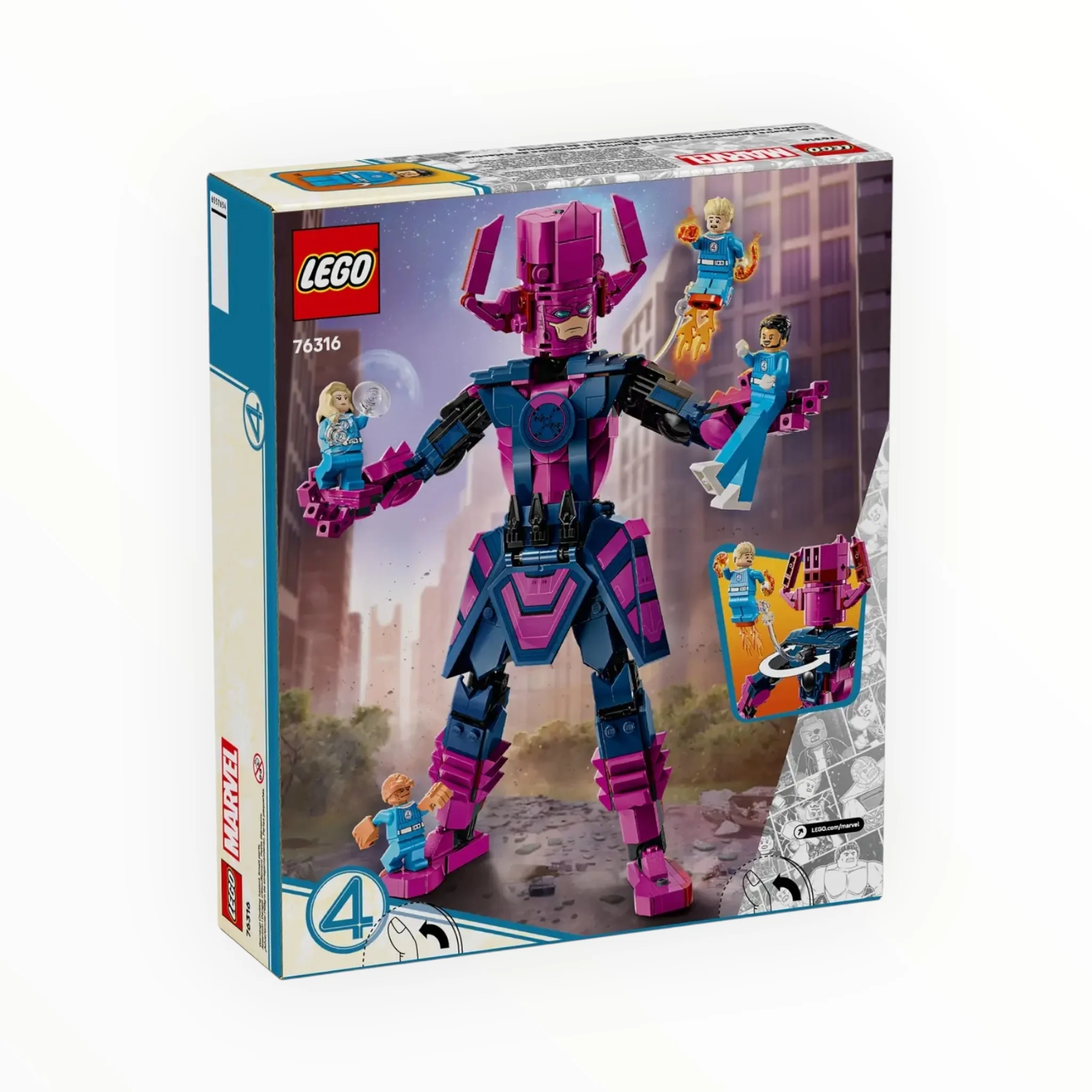 76316 Marvel Fantastic Four vs. Galactus Construction Figure - Image 3