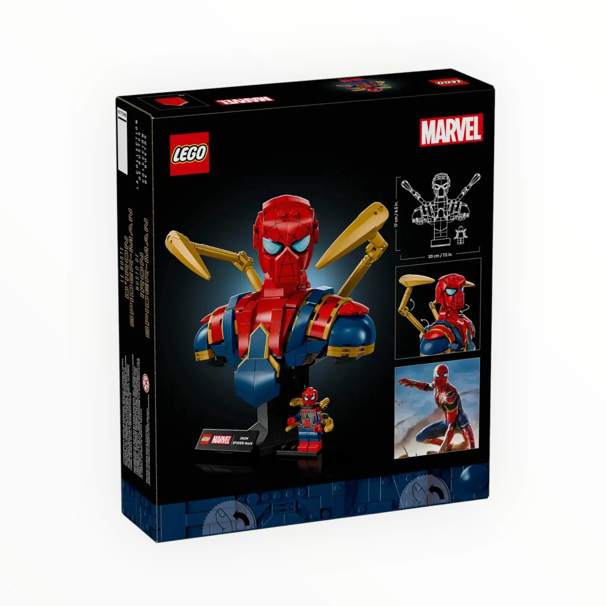 76326 Marvel Iron Spider-Man Bust - Image 3