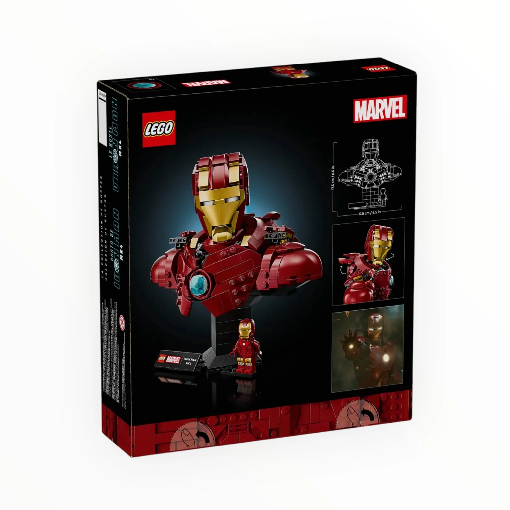 76327 Marvel Iron Man MK4 Bust - Image 3