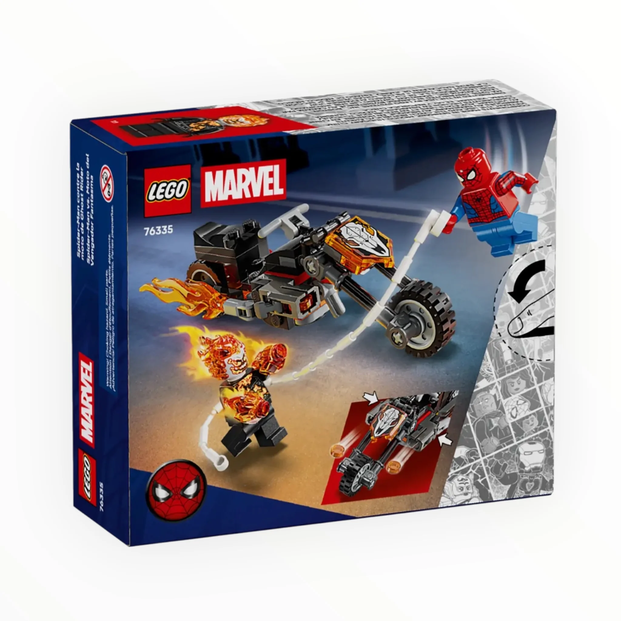 76335 Marvel Spider-Man vs. Ghost Rider Motorcycle - Image 3