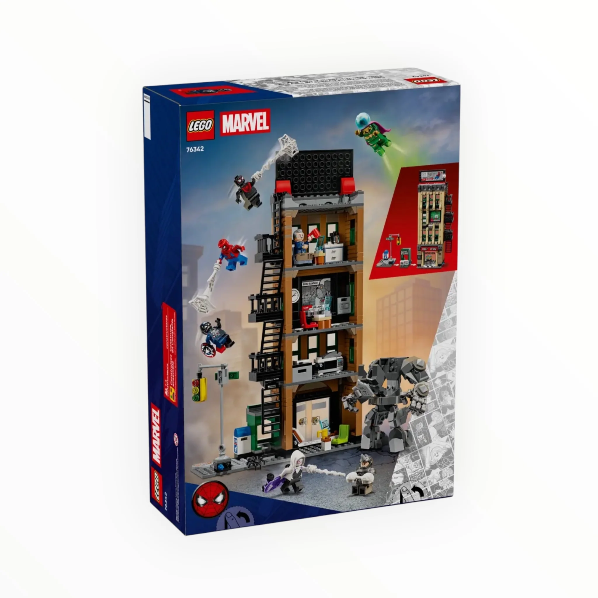 76342 Marvel Spider-Man vs. Mysterio: The Daily Bugle - Image 3
