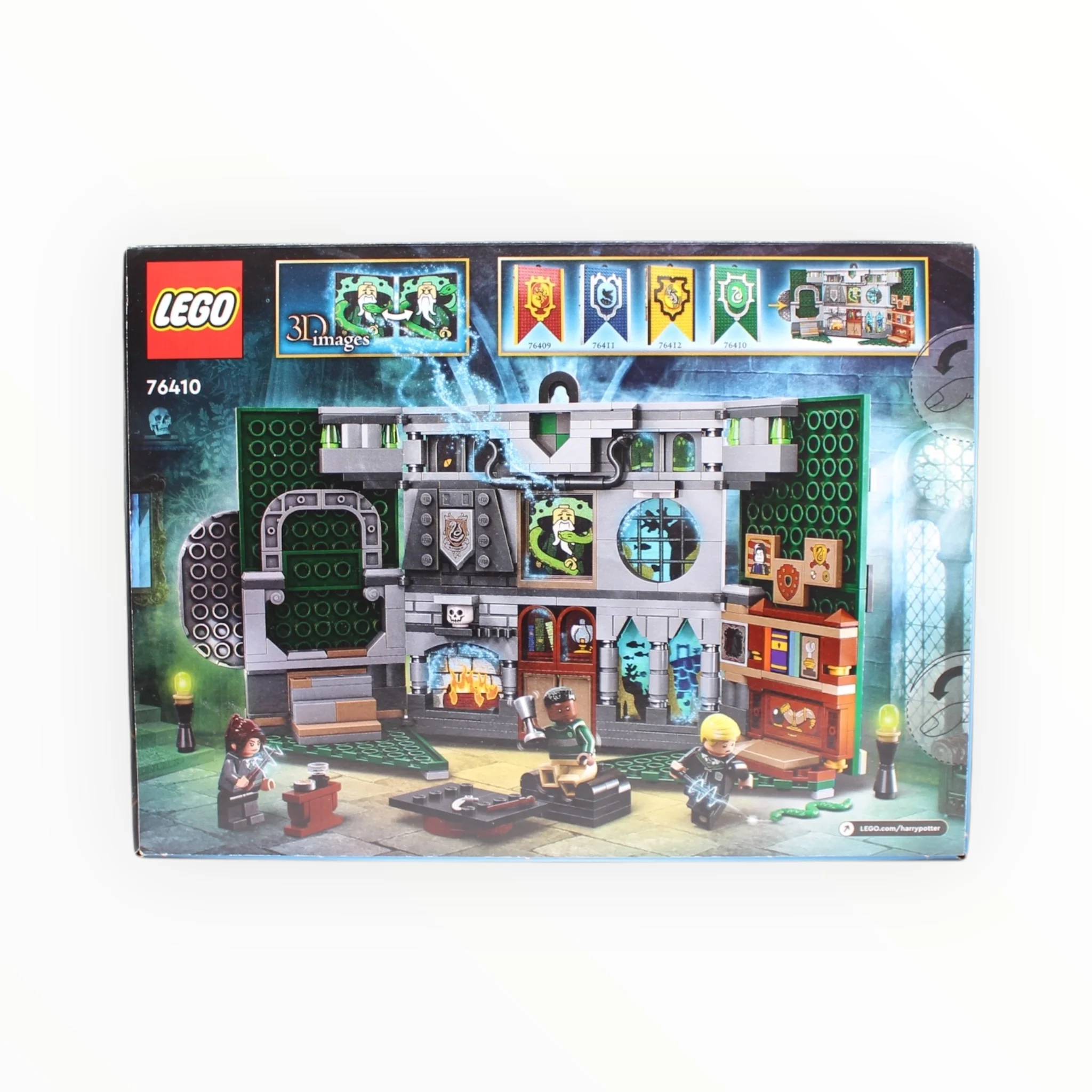 Retired Set 76410 Harry Potter Slytherin House Banner (damaged box) - Image 2