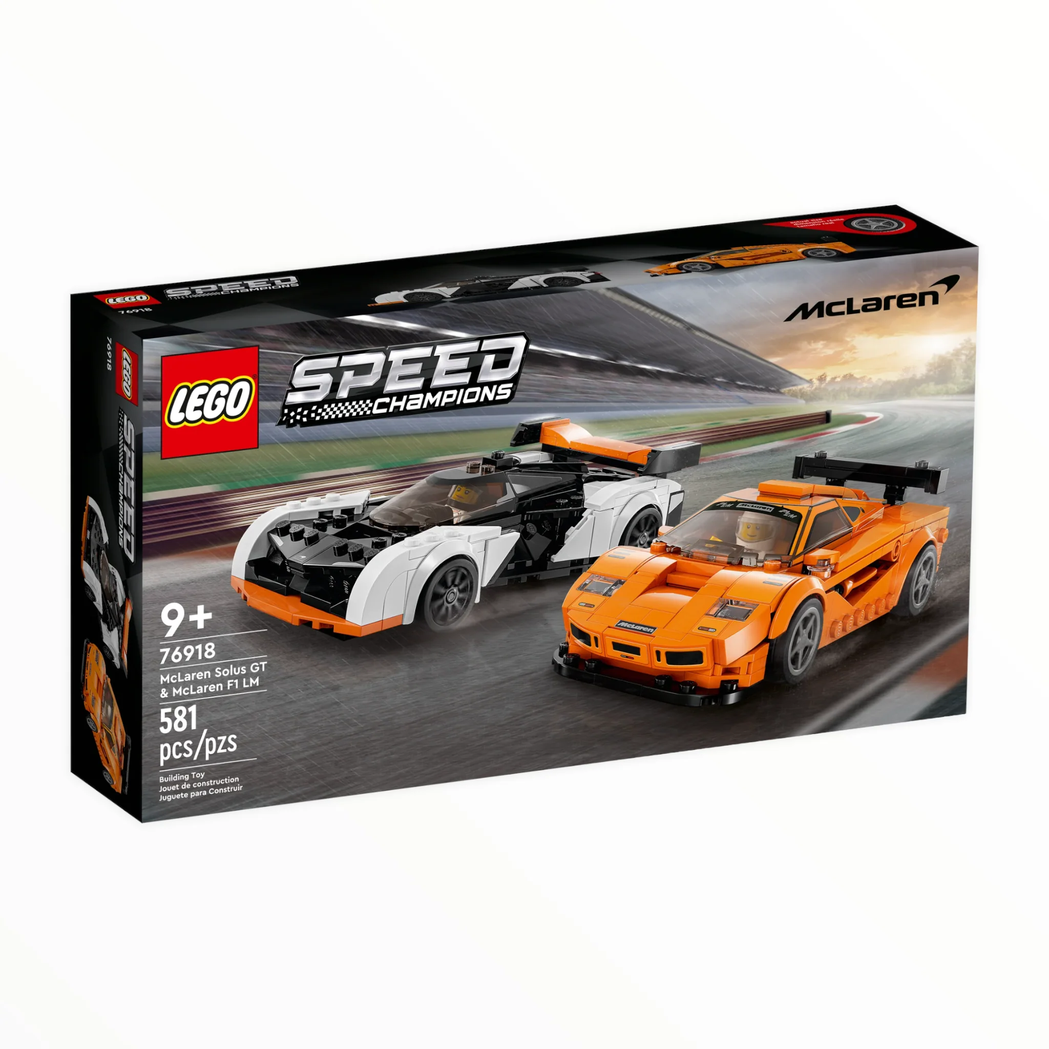 76918 Speed Champions McLaren Solus GT & McLaren F1 LM - Image 2