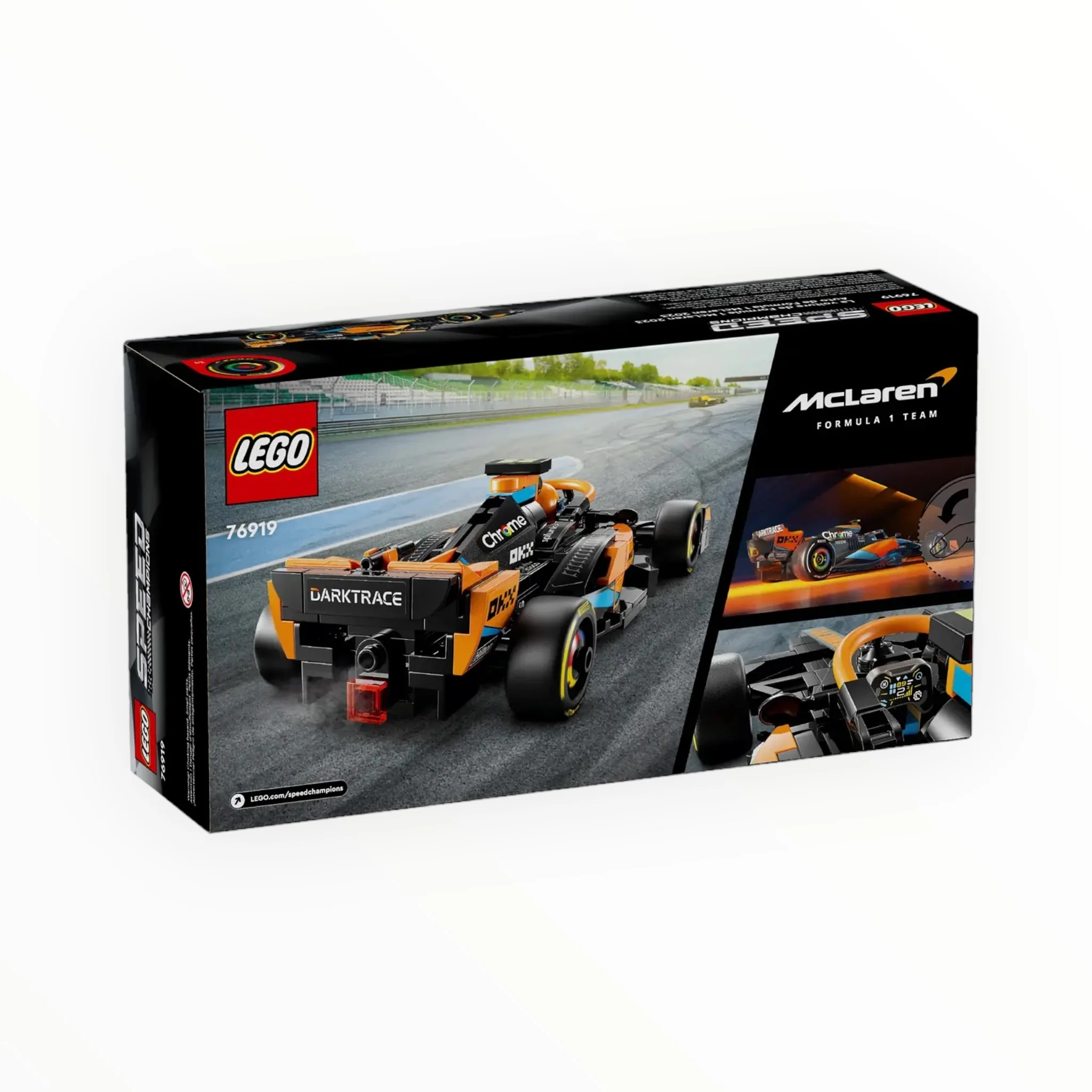 76919 Speed Champions 2023 McLaren Formula 1 Race Car - Image 3
