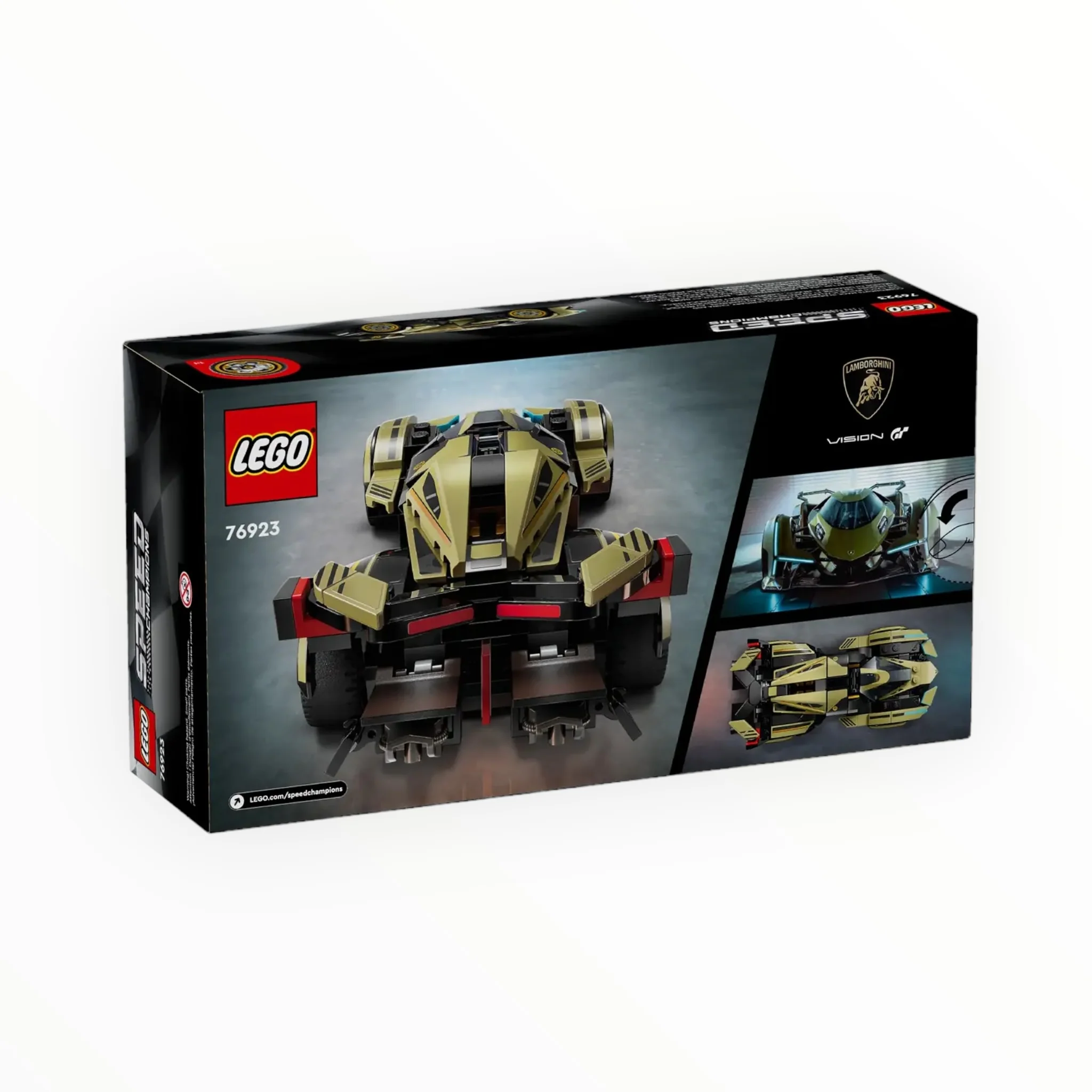 76923 Speed Champions Lamborghini Lambo V12 Vision GT Super Car - Image 3