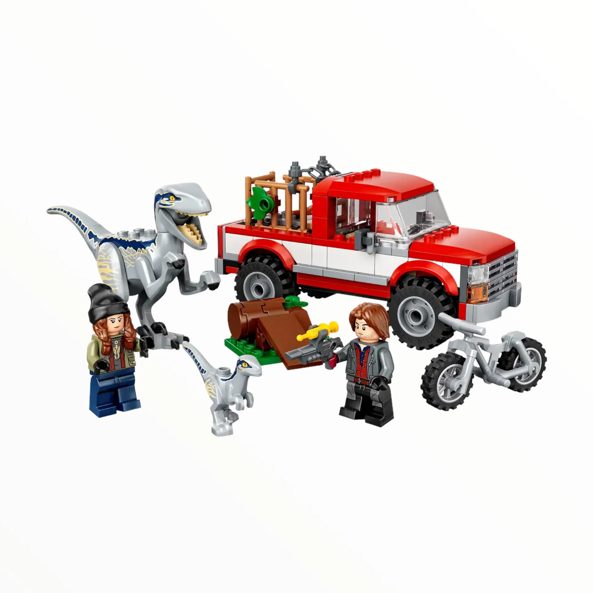 Retired Set 76946 Jurassic World Blue & Beta Velociraptor Capture - Image 3