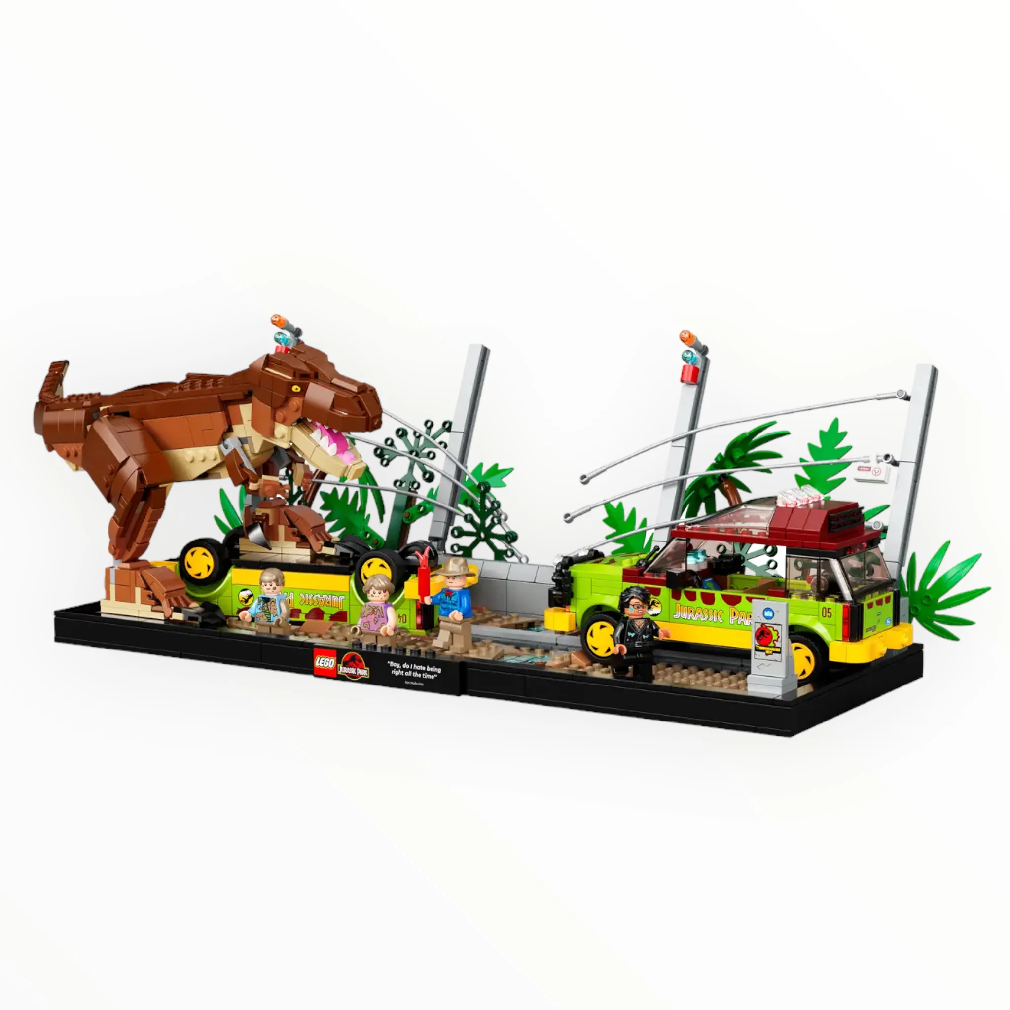 Retired Set 76956 Jurassic Park T. rex Breakout - Image 3