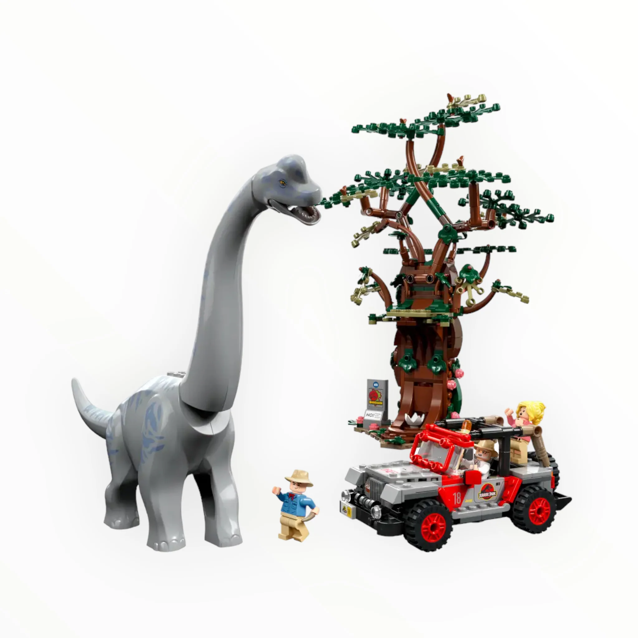 Retired Set 76960 Jurassic Park Brachiosaurus Discovery - Image 3