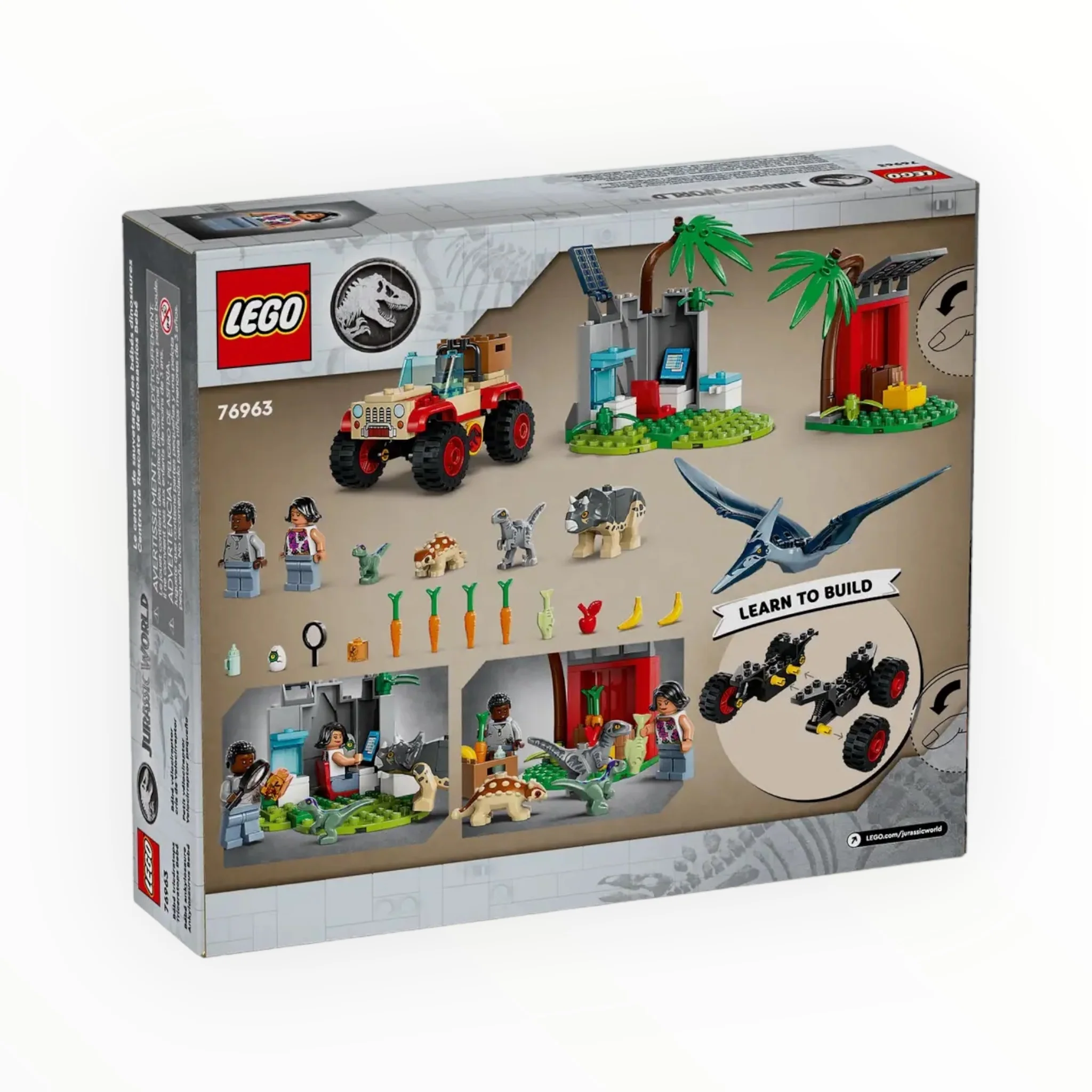 76963 Jurassic World Baby Dinosaur Rescue Center - Image 3