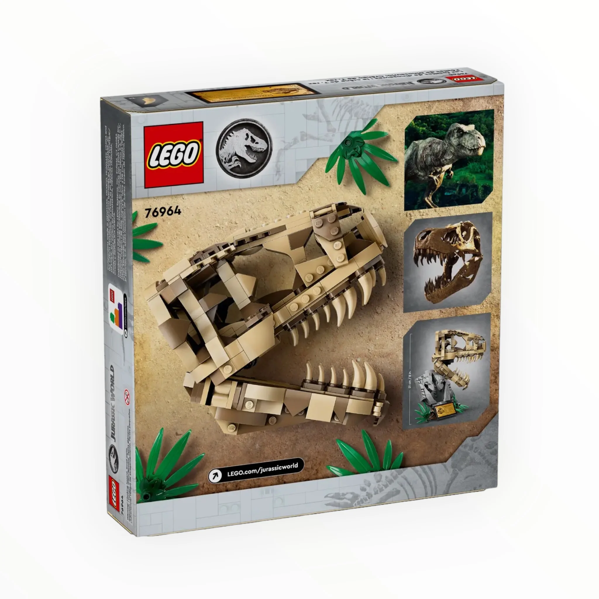 76964 Jurassic World Dinosaur Fossils: T. rex Skull - Image 3