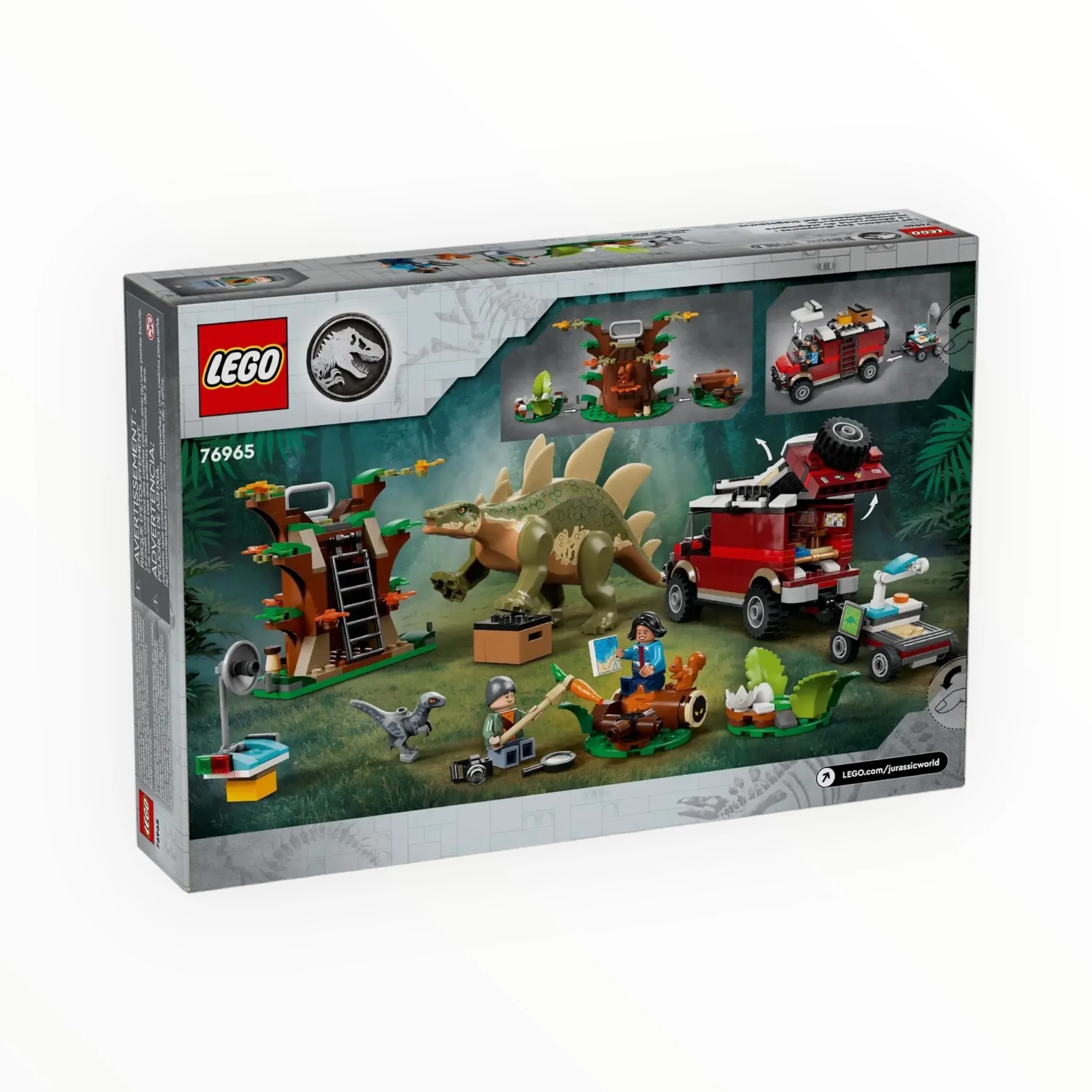 76965 Jurassic World Dinosaur Missions: Stegosaurus Discovery - Image 3