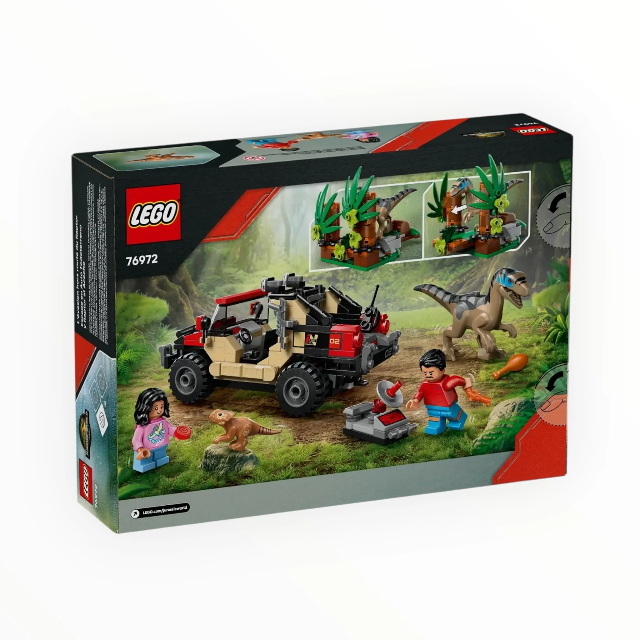 76972 Jurassic World Raptor Off-Road Escape - Image 3