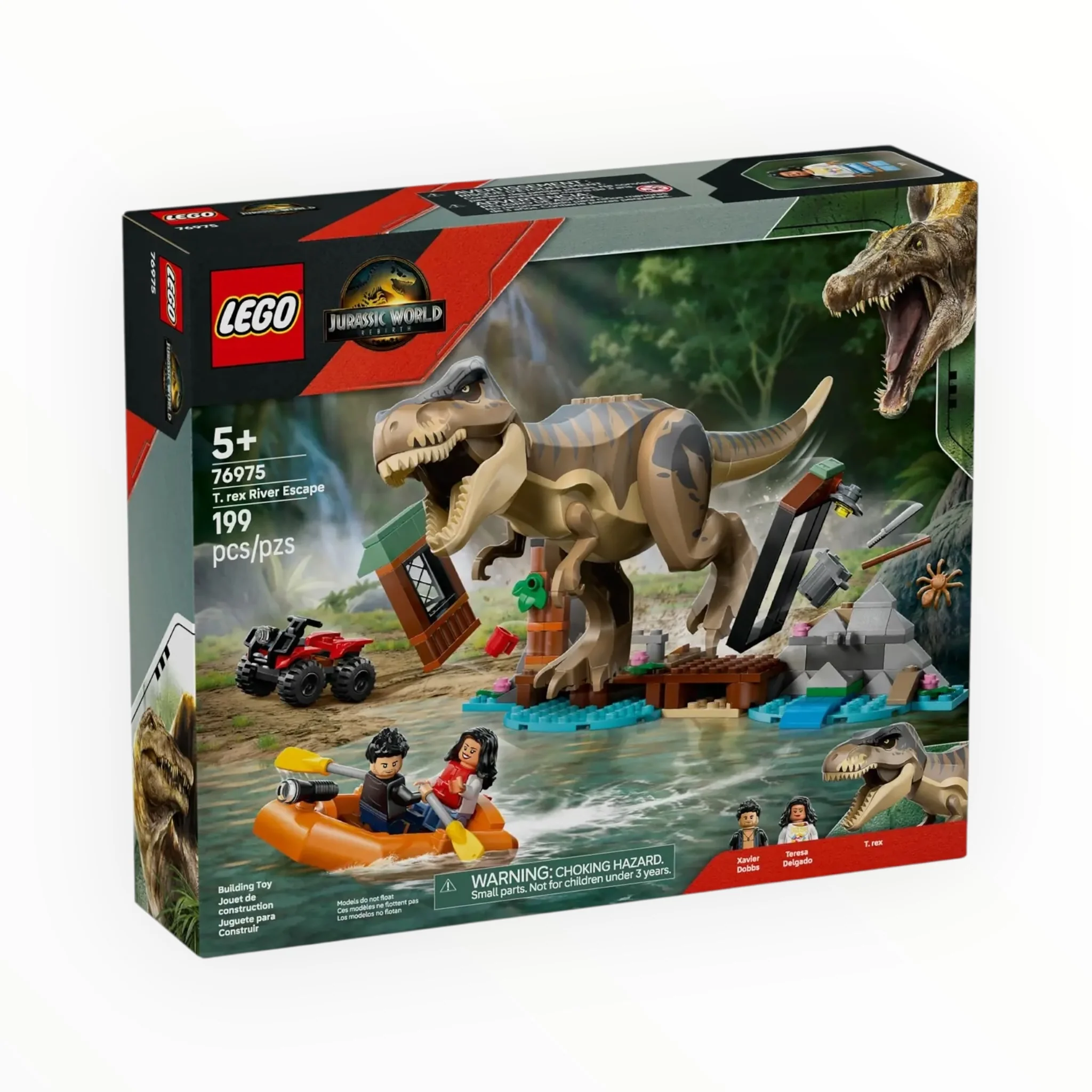 76975 Jurassic World T. rex River Escape