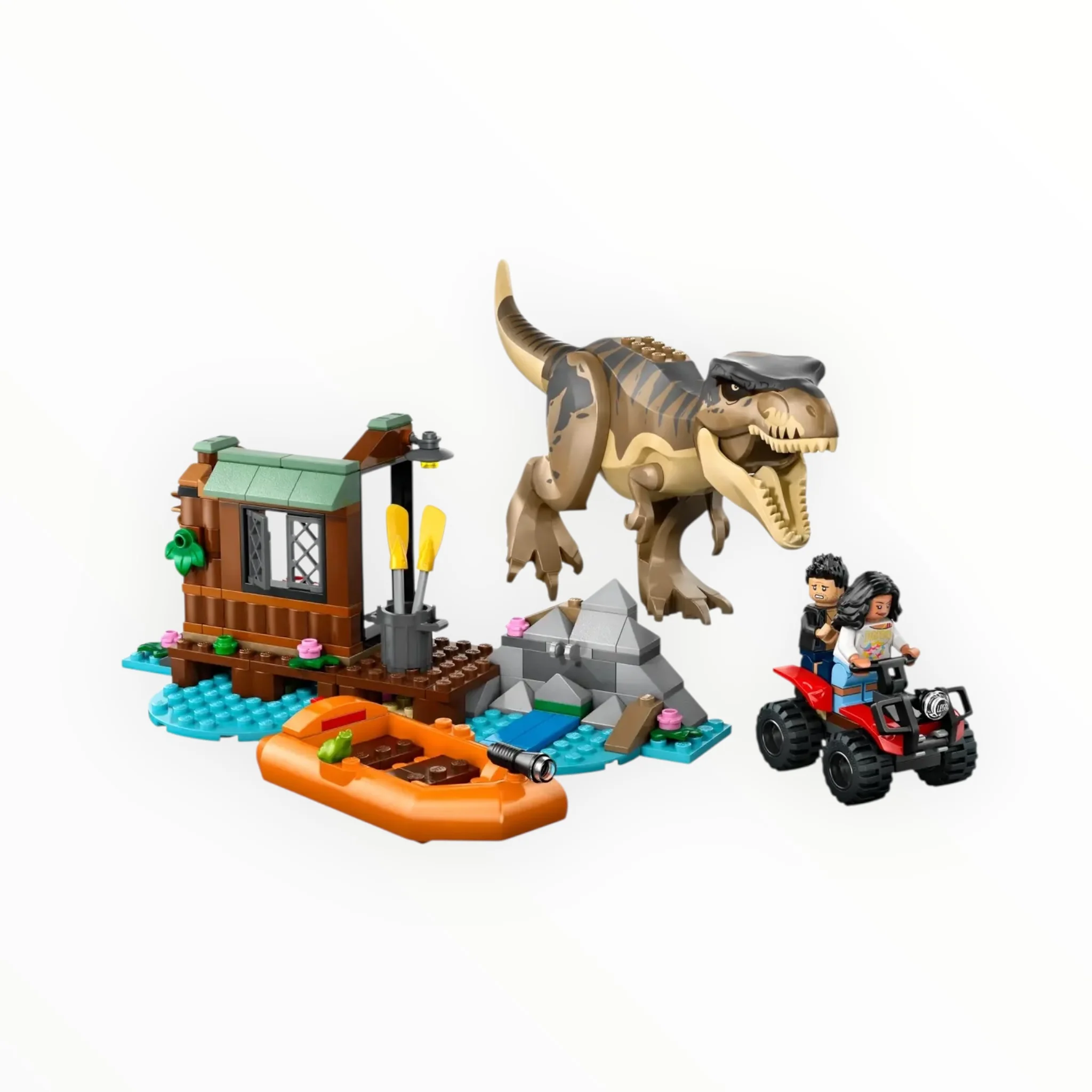 76975 Jurassic World T. rex River Escape - Image 2