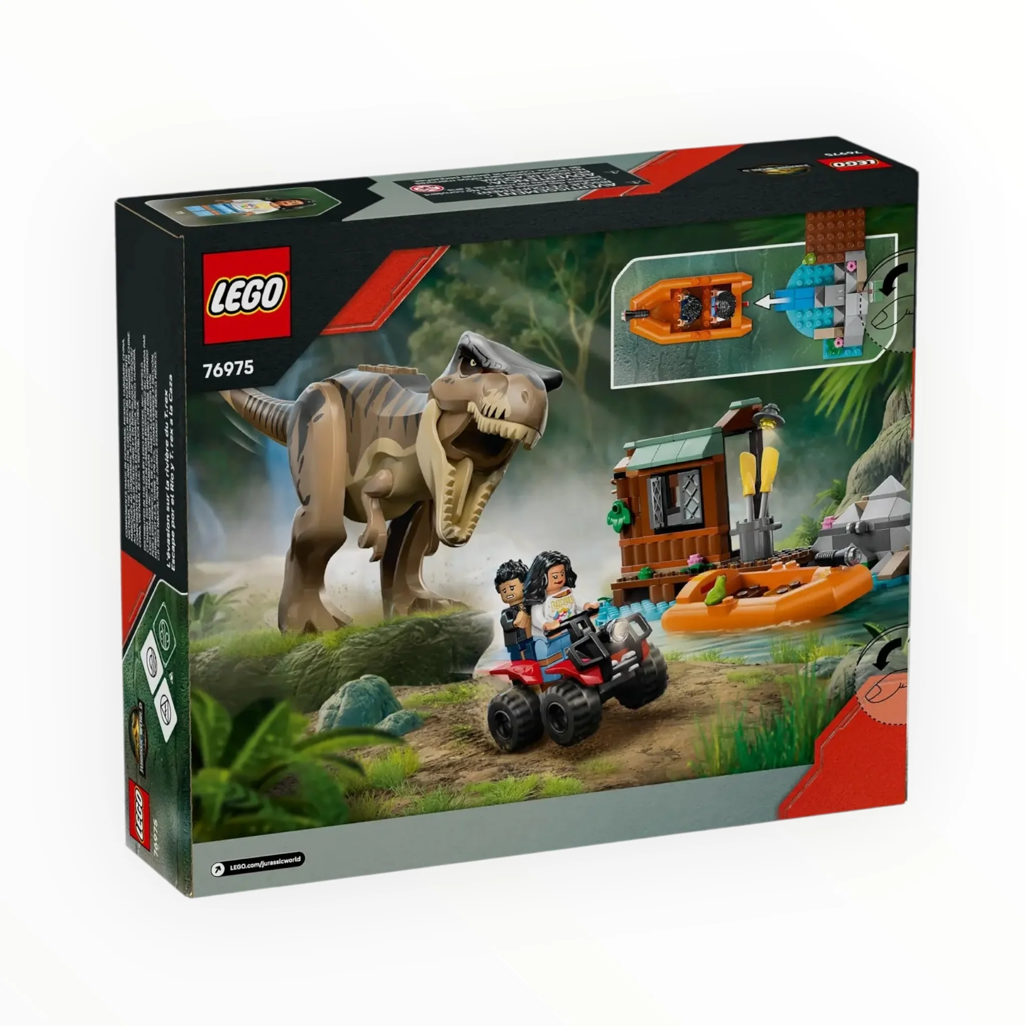 76975 Jurassic World T. rex River Escape - Image 3