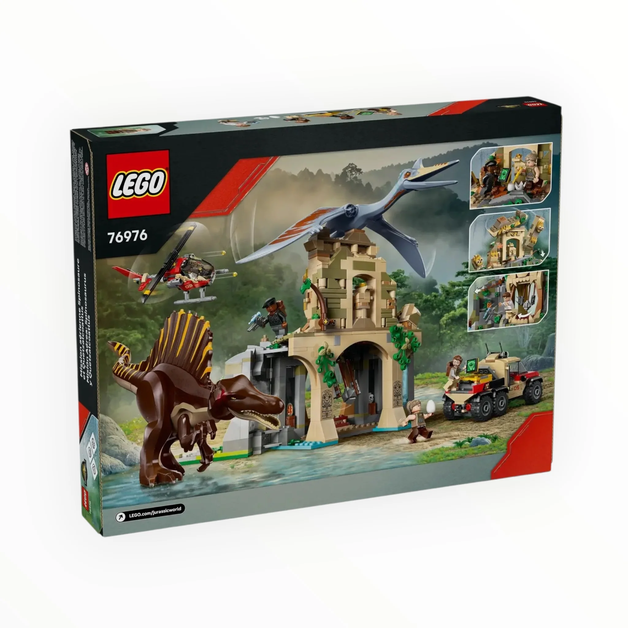76976 Jurassic World Spinosaurus & Quetzelcoatlus Air Mission - Image 3