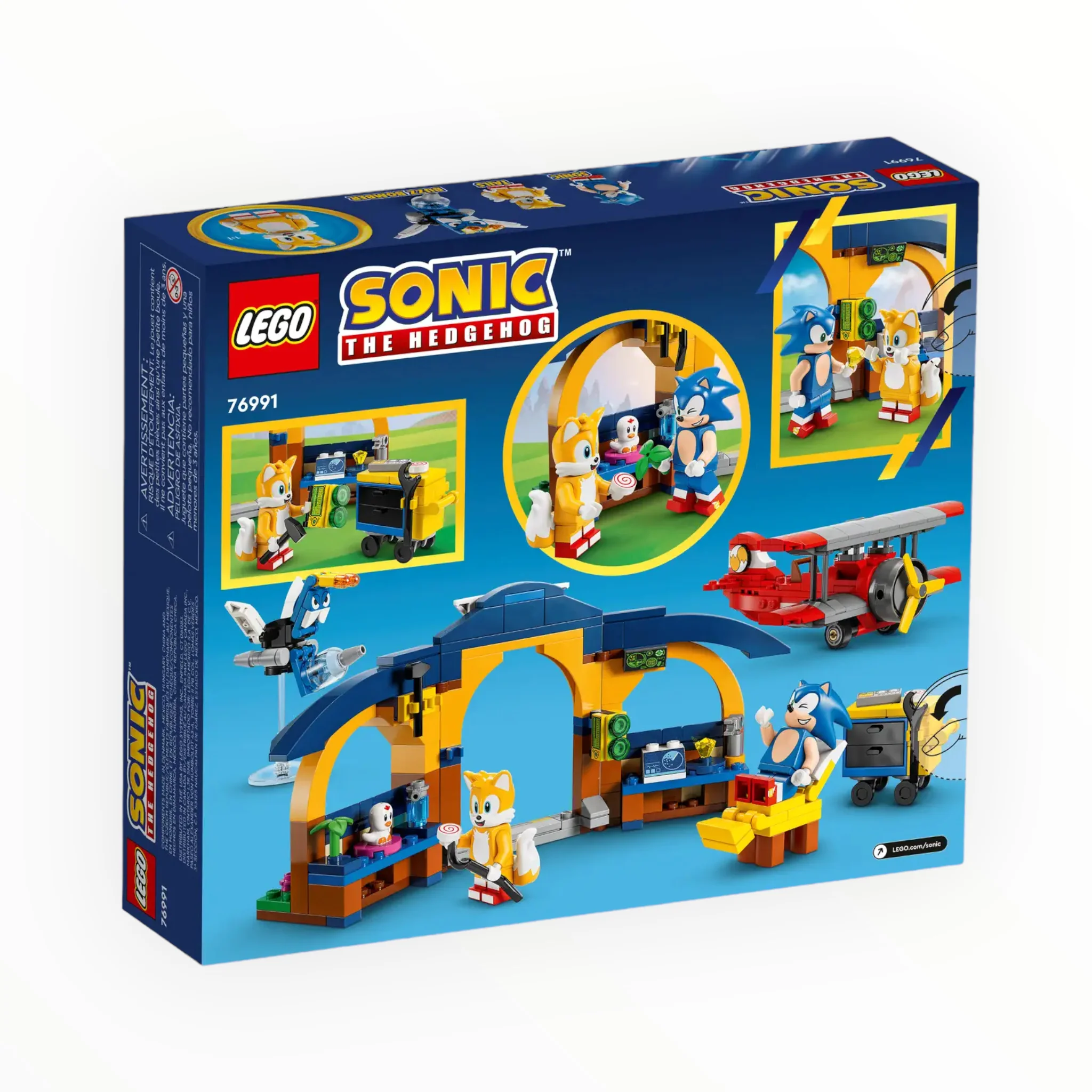 76991 Sonic the Hedgehog Tails’ Workshop and Tornado Plane - Image 3