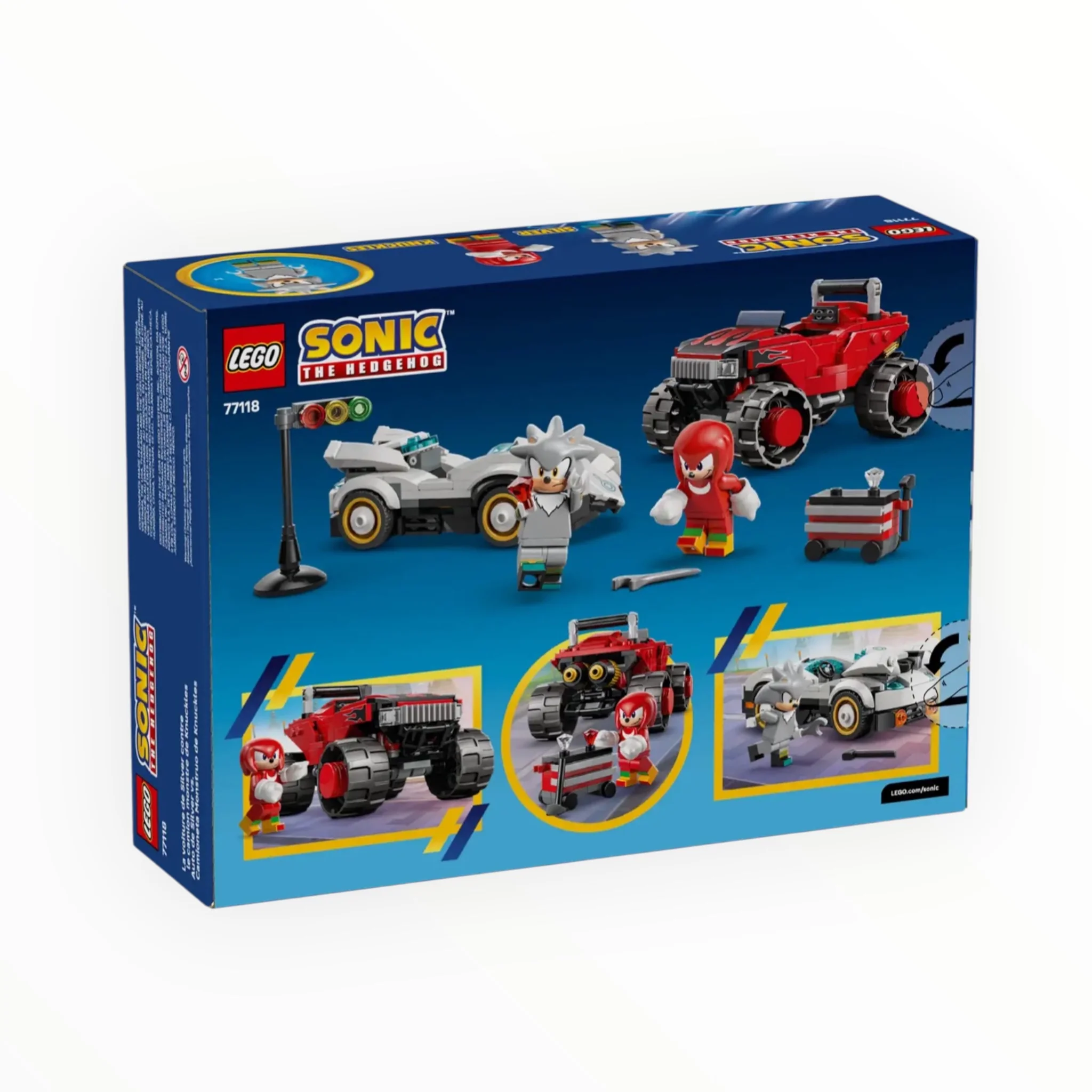 77118 Sonic the Hedgehog Silver’s Car vs. Knuckles’ Monster Truck - Image 3