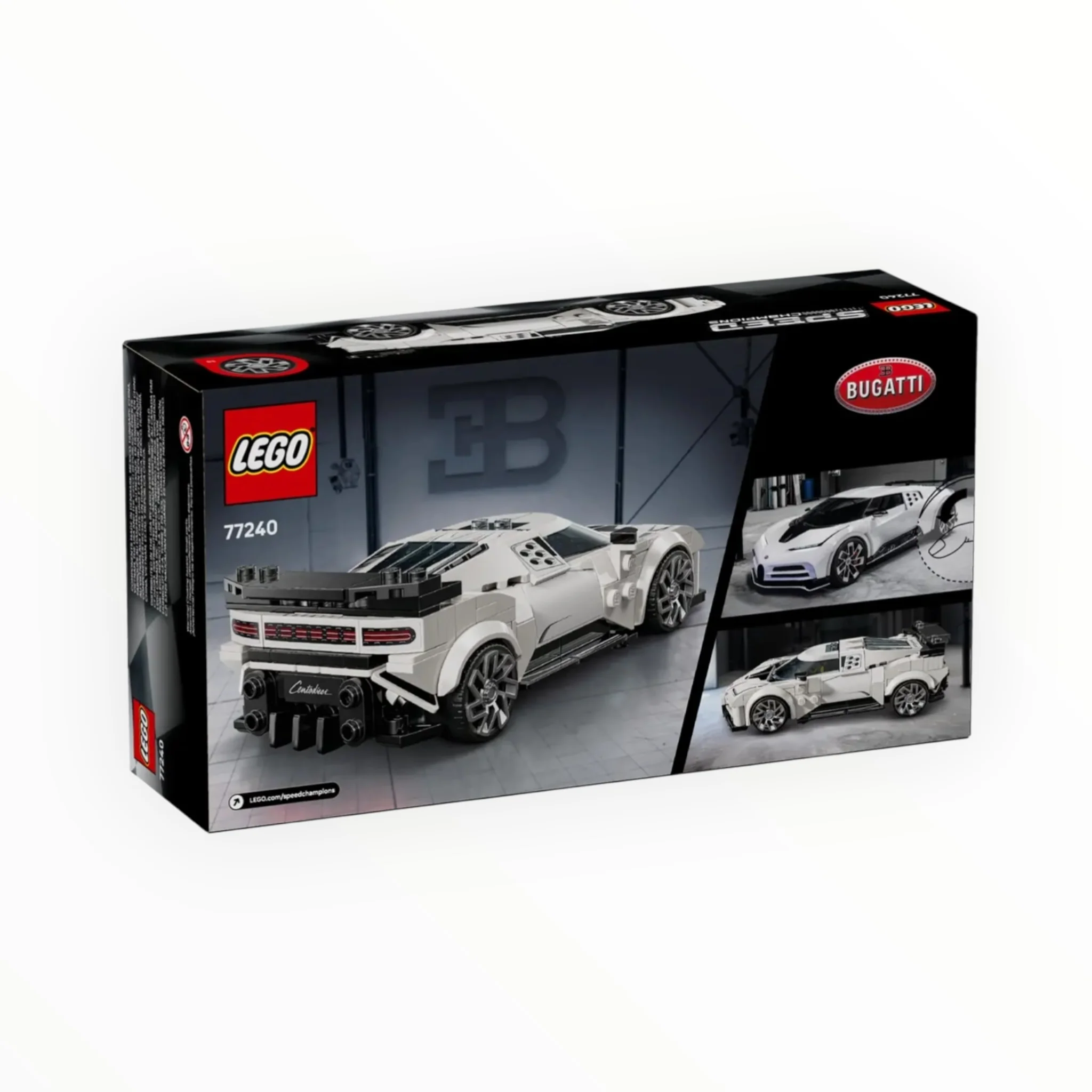 77240 Speed Champions Bugatti Centodieci Hyper Sports Car - Image 3