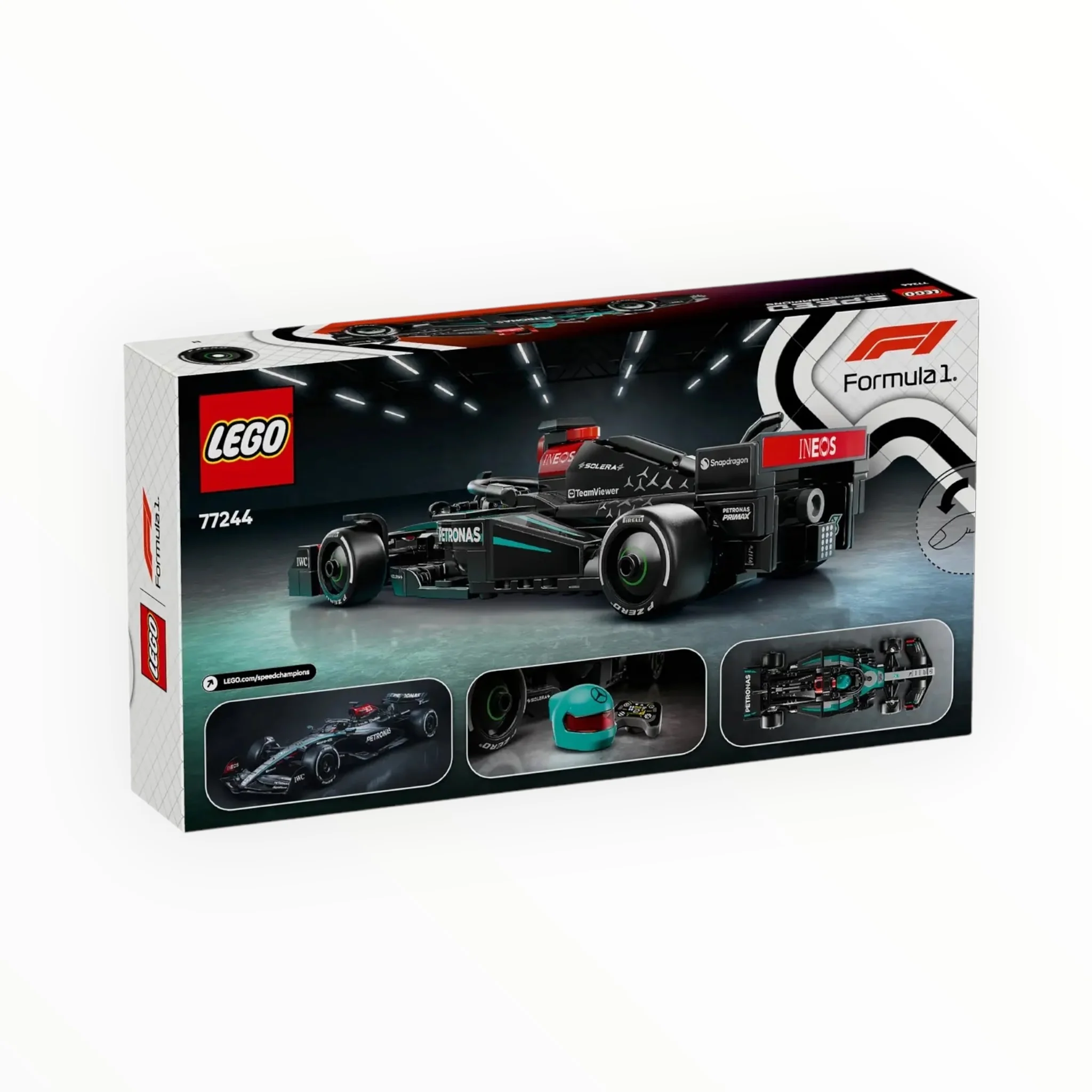 77244 Speed Champions Mercedes-AMG F1 W15 Race Car - Image 3