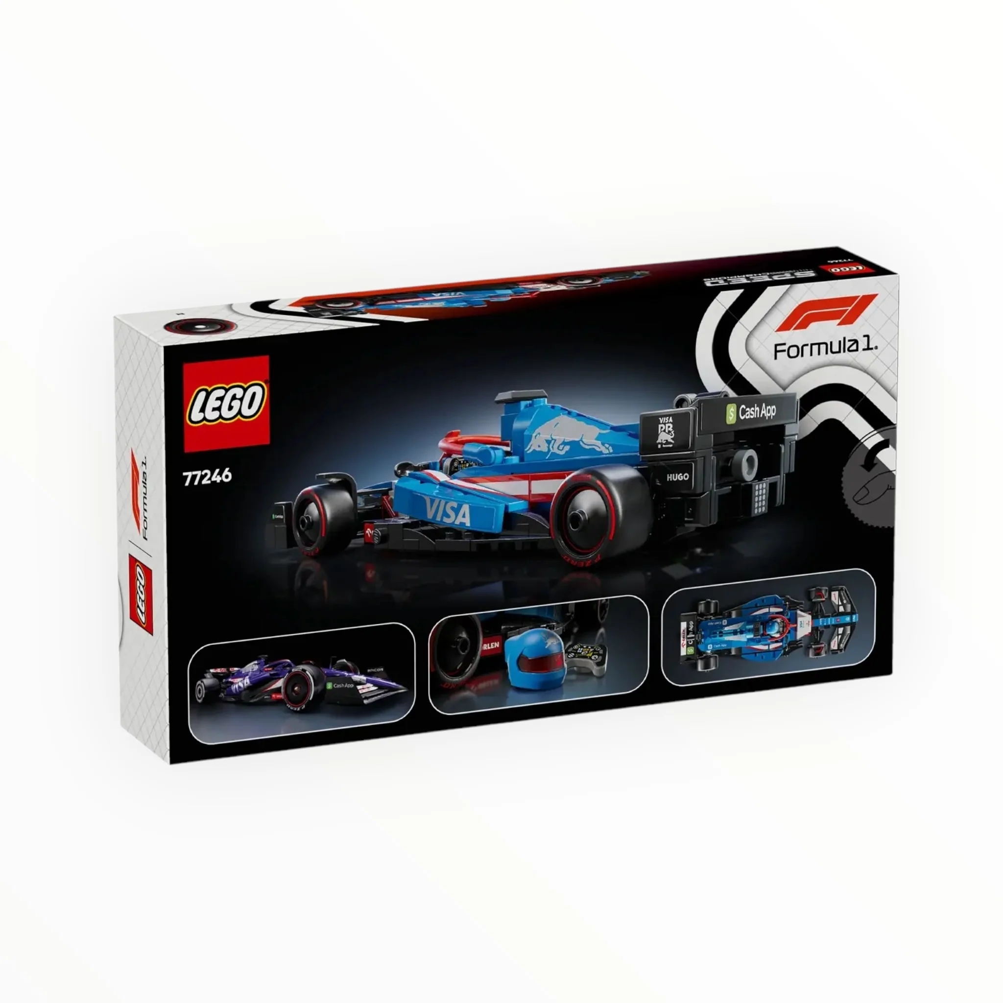 77246 Speed Champions Visa Cash App RB VCARB 01 F1 Race Car - Image 3