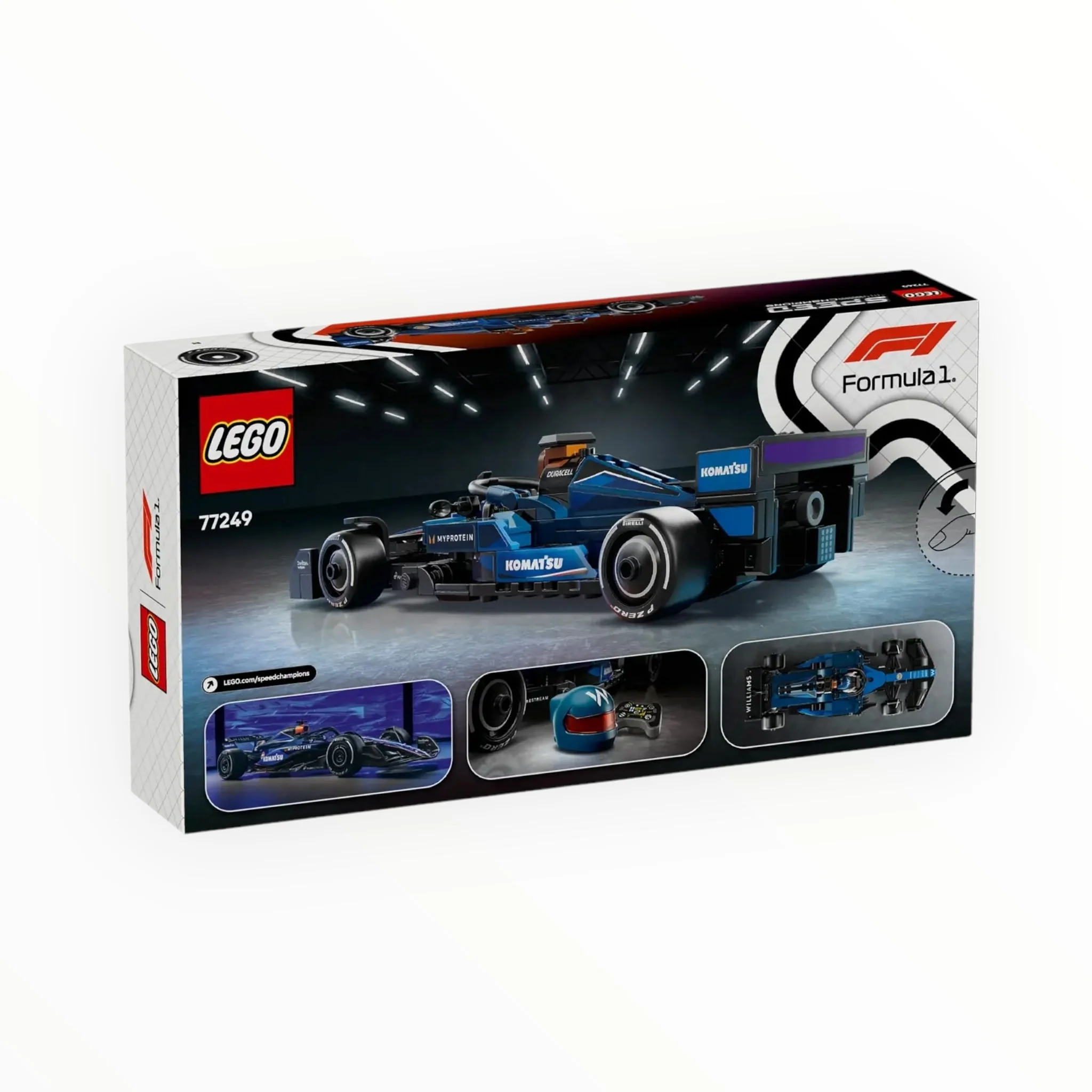77249 Speed Champions Williams Racing FW46 F1 Race Car - Image 3