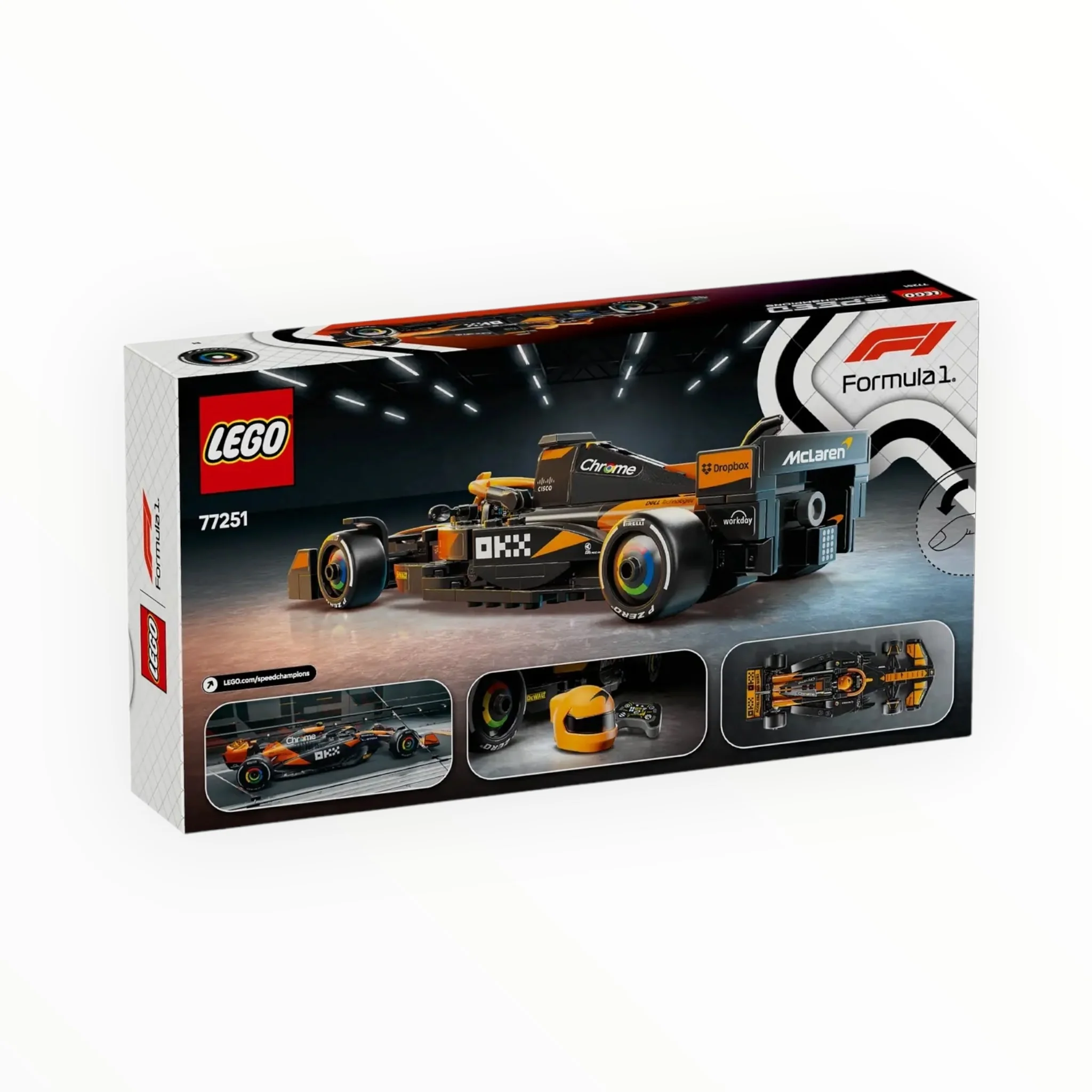 77251 Speed Champions McLaren F1 Team MCL38 Race Car - Image 3