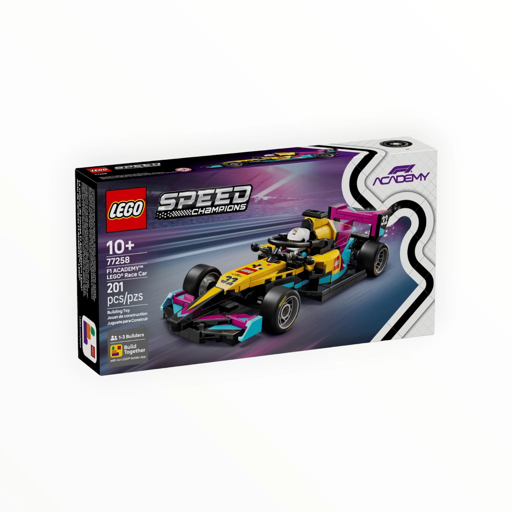 77258 Speed Champions F1 ACADEMY LEGO Race Car - Image 2
