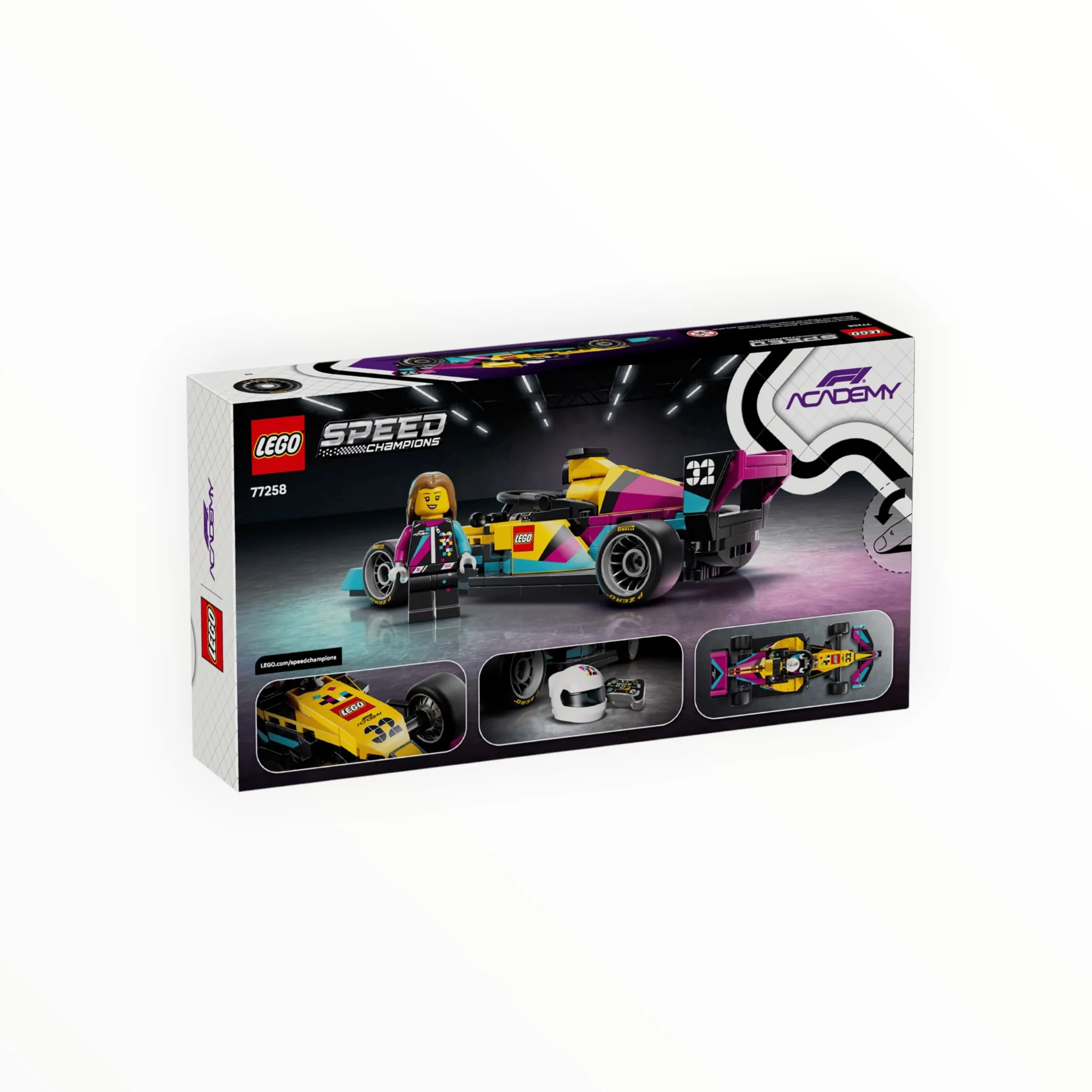 77258 Speed Champions F1 ACADEMY LEGO Race Car - Image 3