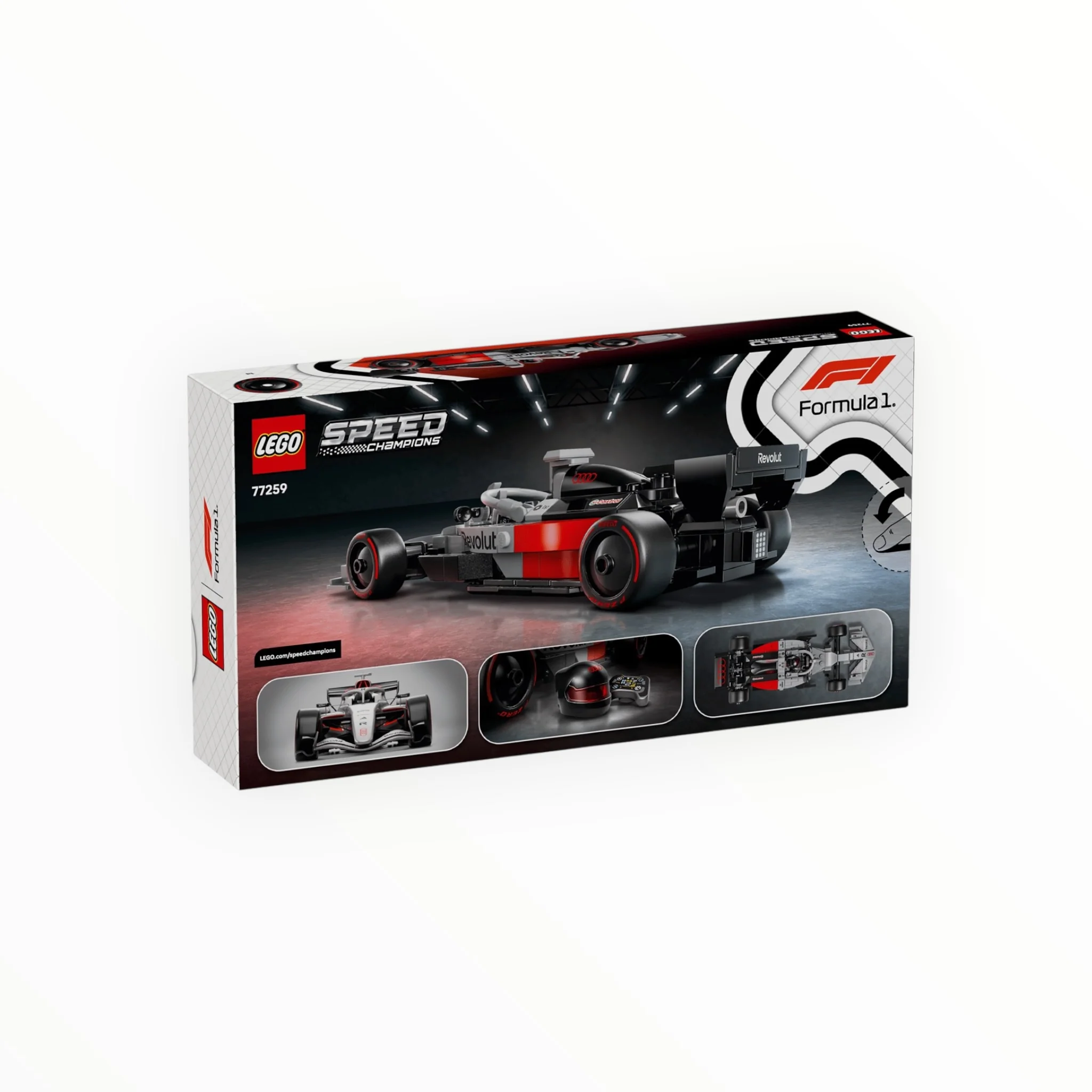 77259 Speed Champions Audi Revolut F1 Team R26 Race Car - Image 3