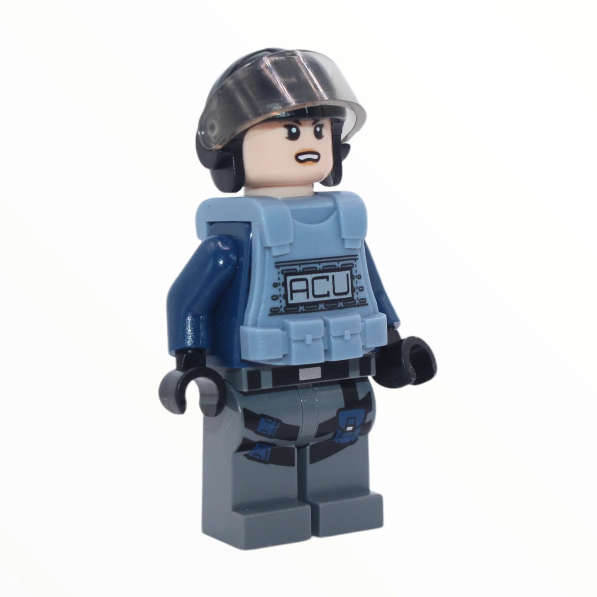 ACU Trooper (vest, black aviator cap with visor, female) - Image 2