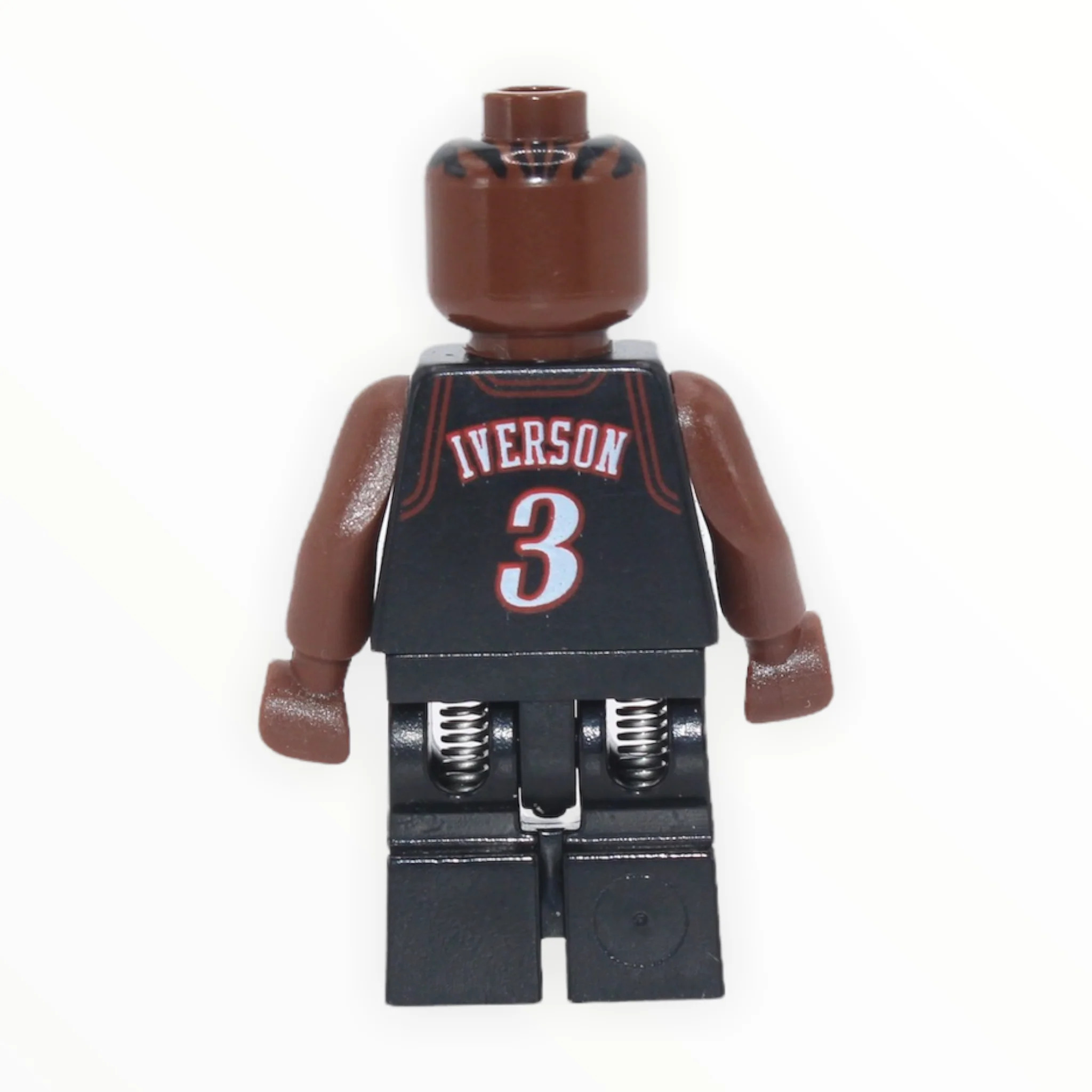 Allen Iverson - Philadelphia 76ers #3 (black uniform) - Image 2