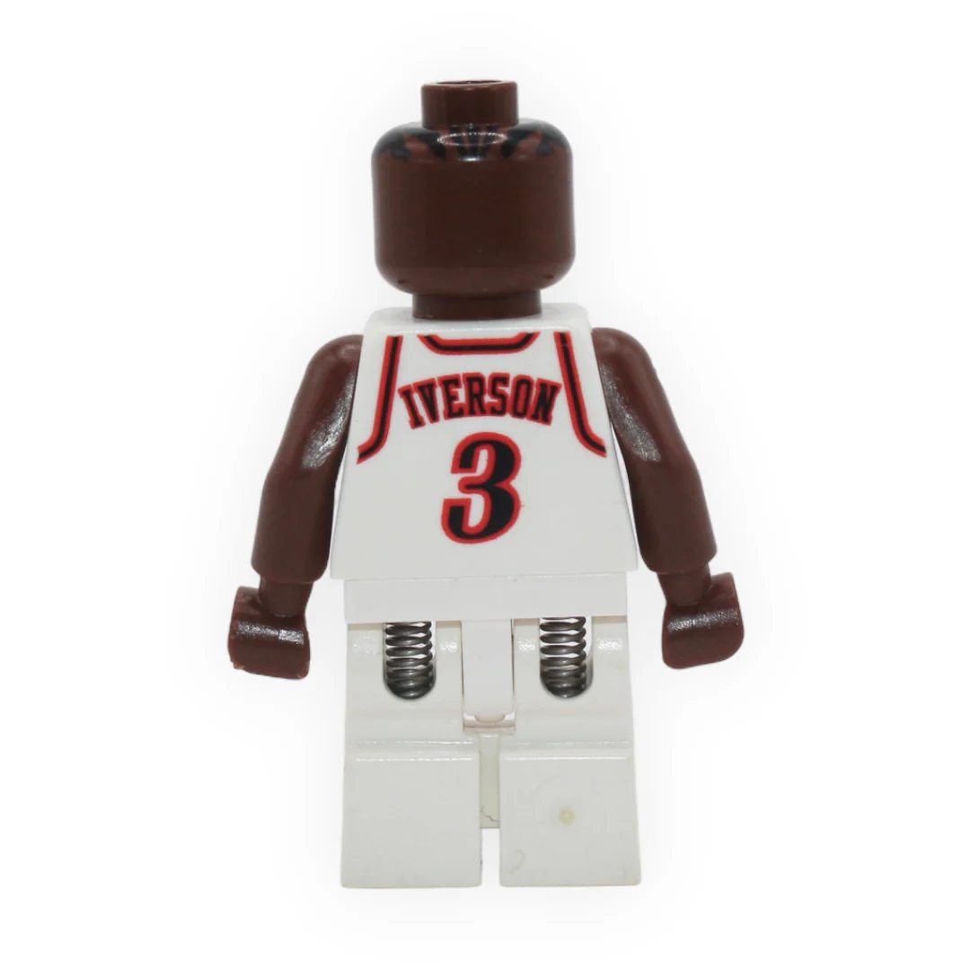 Allen Iverson - Philadelphia 76ers #3 (white uniform) - Image 2