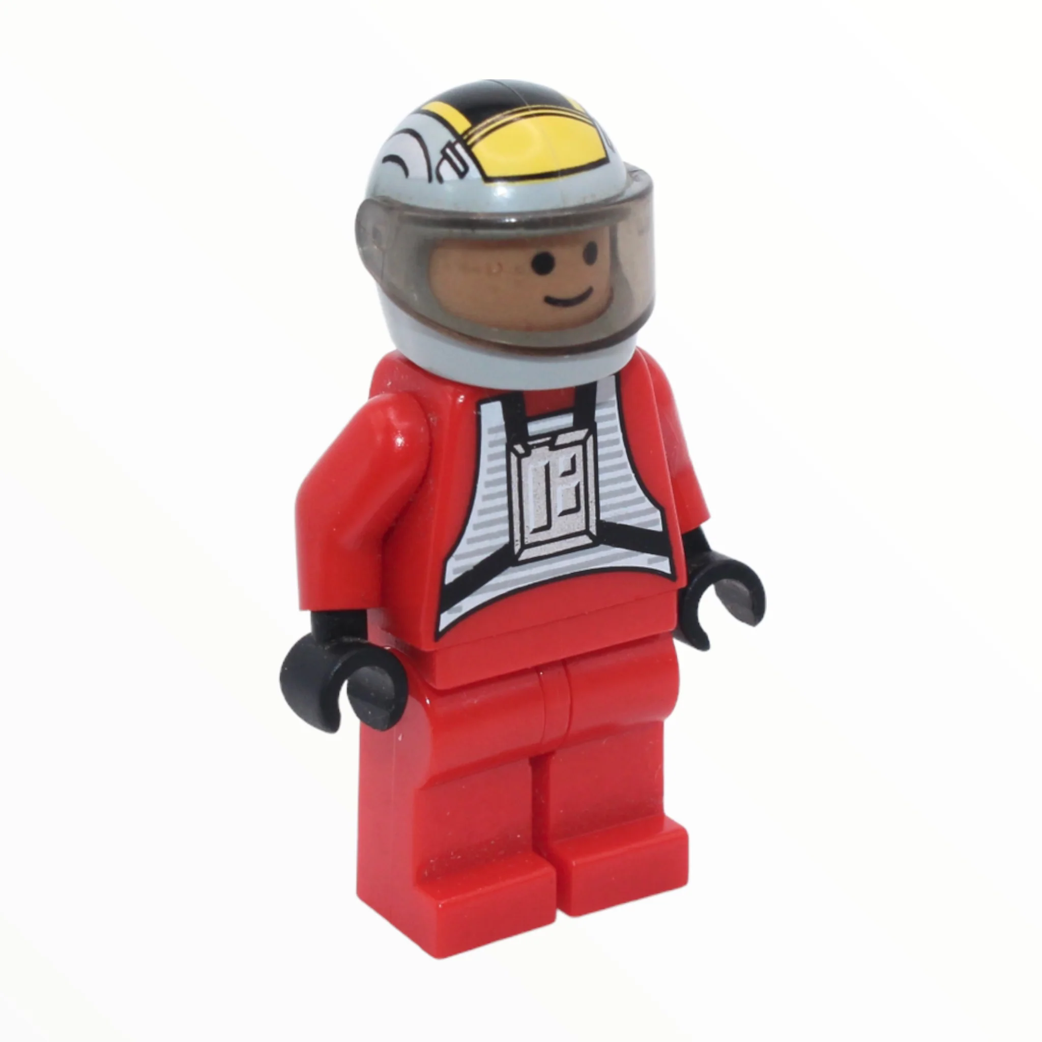 Rebel B-Wing Pilot (light nougat head, red jumpsuit, small helmet print, 2006) - Image 2