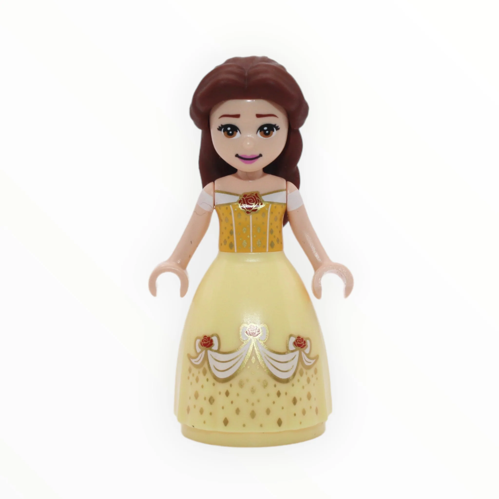 Belle (dress with red roses)