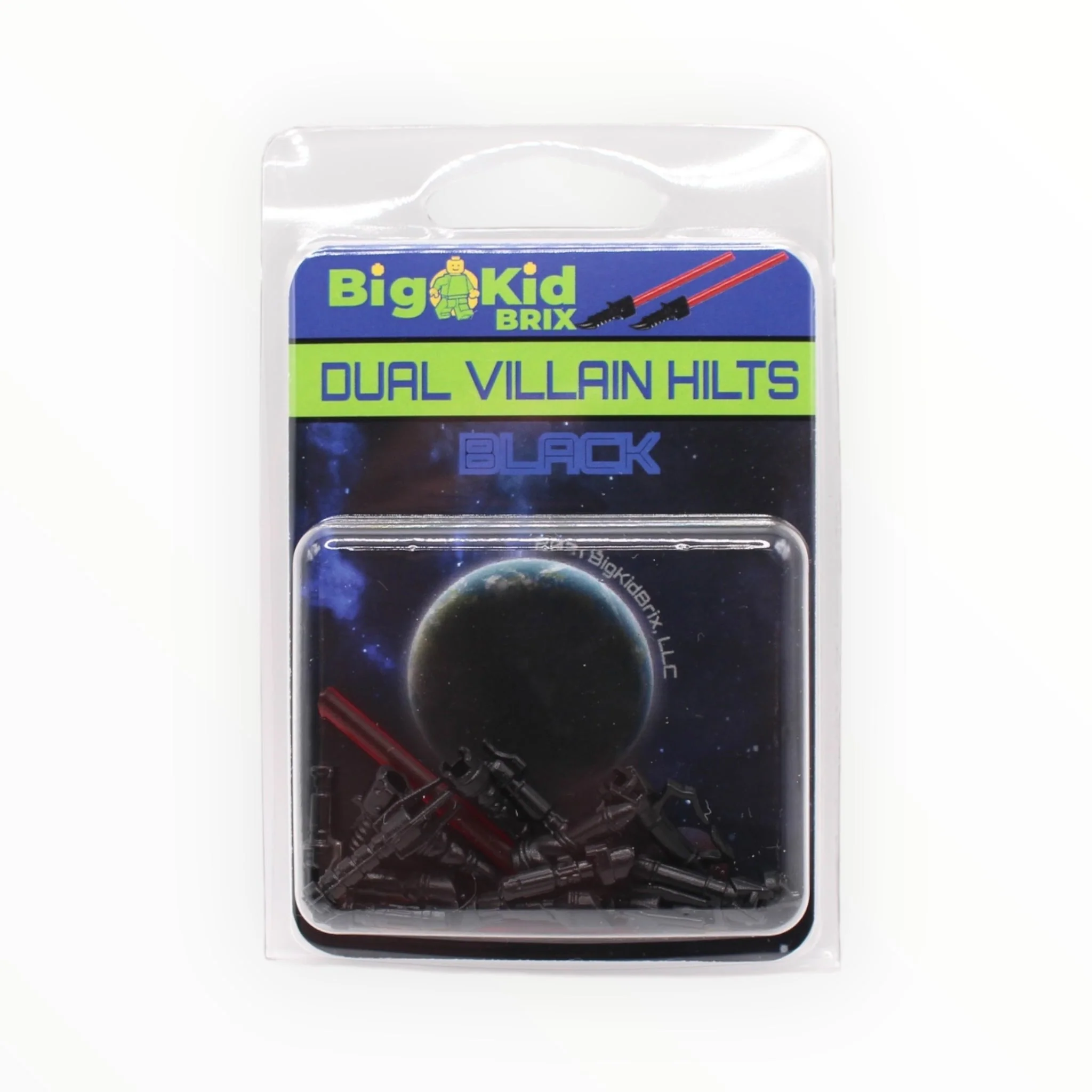 BigKidBrix Lightsabers Dual Villain Hilts - Black