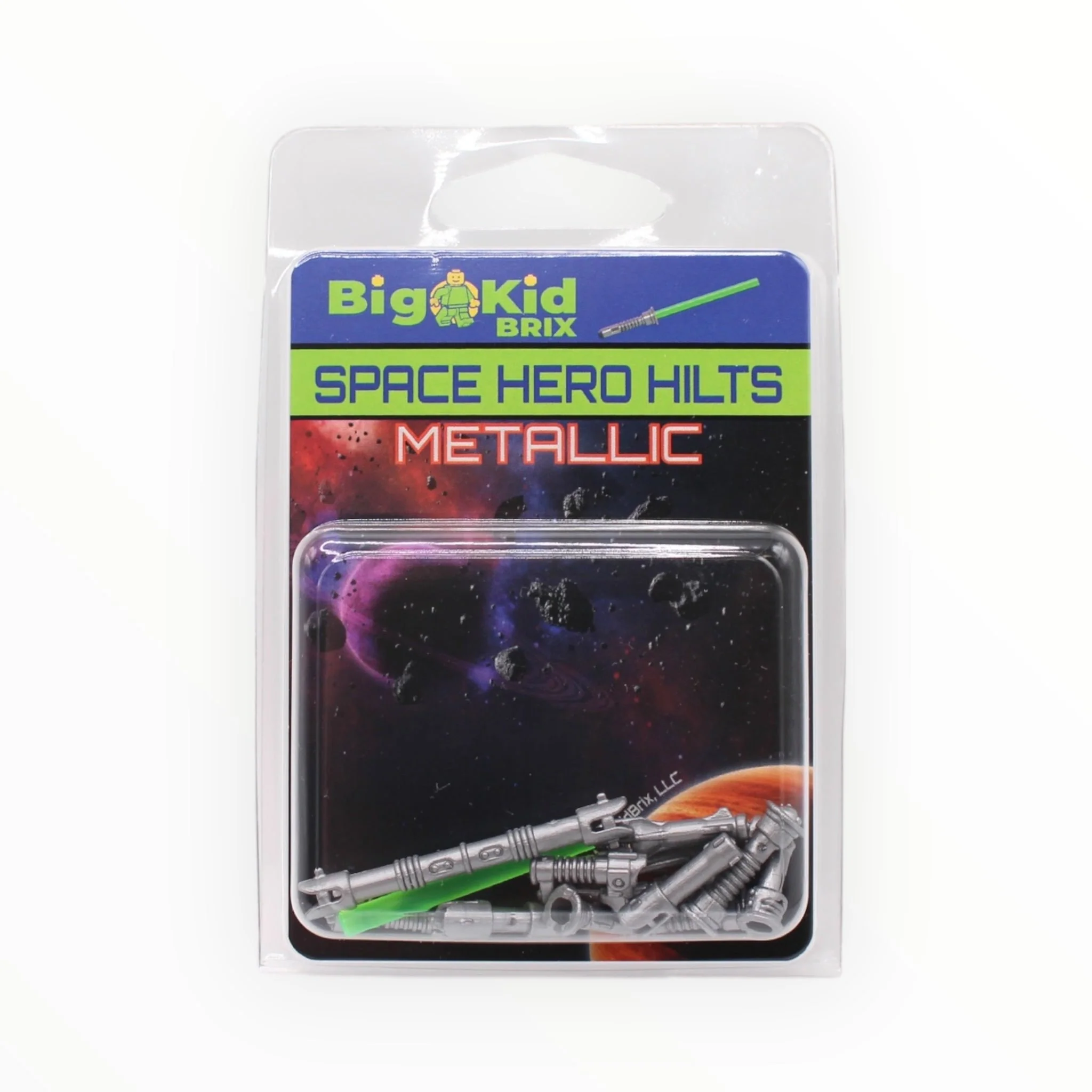 BigKidBrix Lightsabers Space Hero Hilts - Metallic